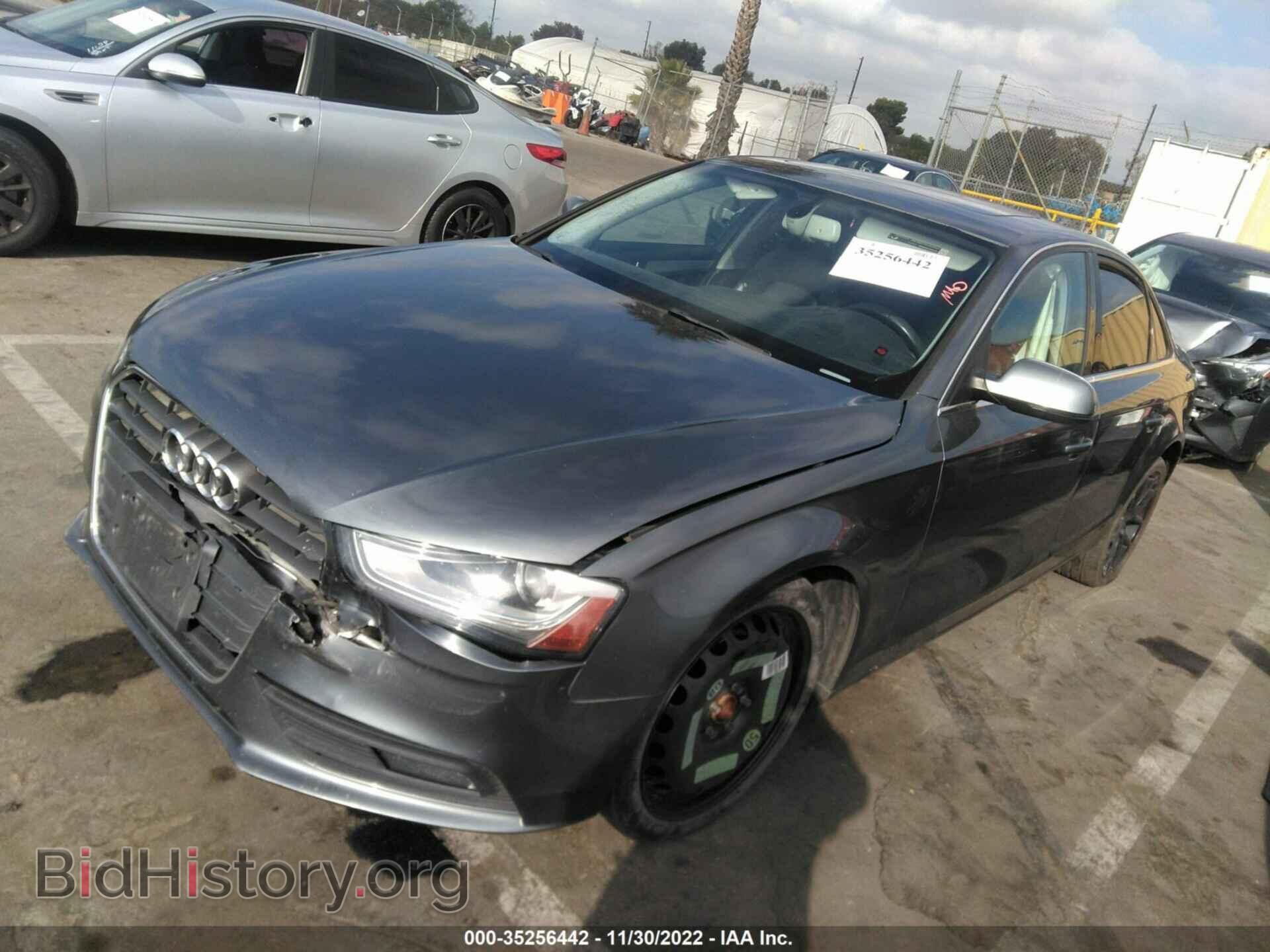 2013 AUDI A4 - VIN: WAUEFAFL4DN035142 - Фото 2