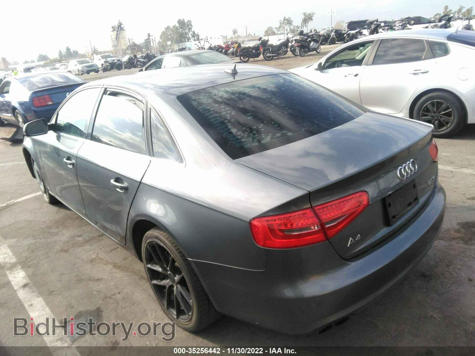 2013 AUDI A4 - VIN: WAUEFAFL4DN035142 - Фото 3