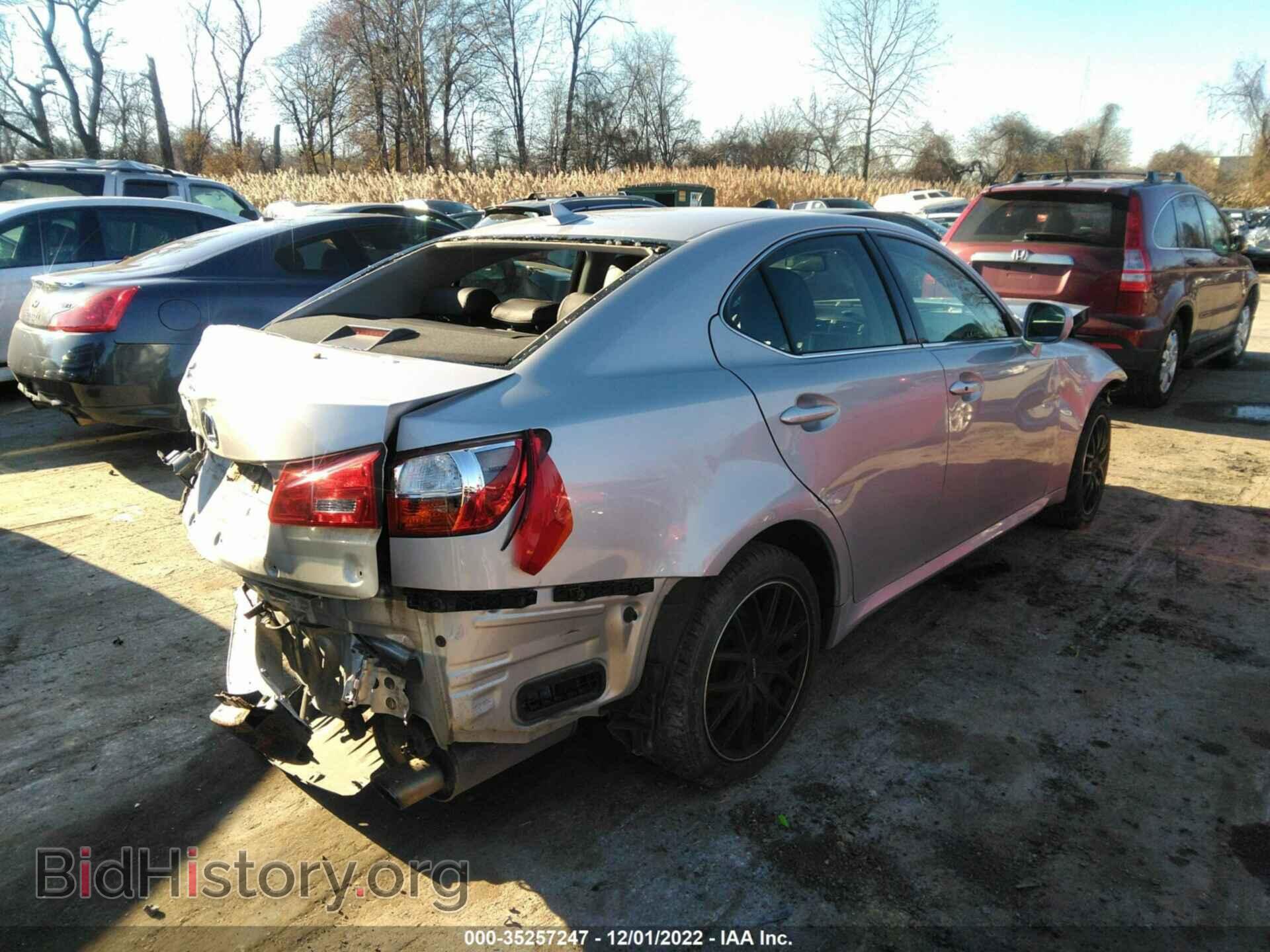 2007 LEXUS IS 250 - VIN: JTHCK262X75014690 - Фото 4