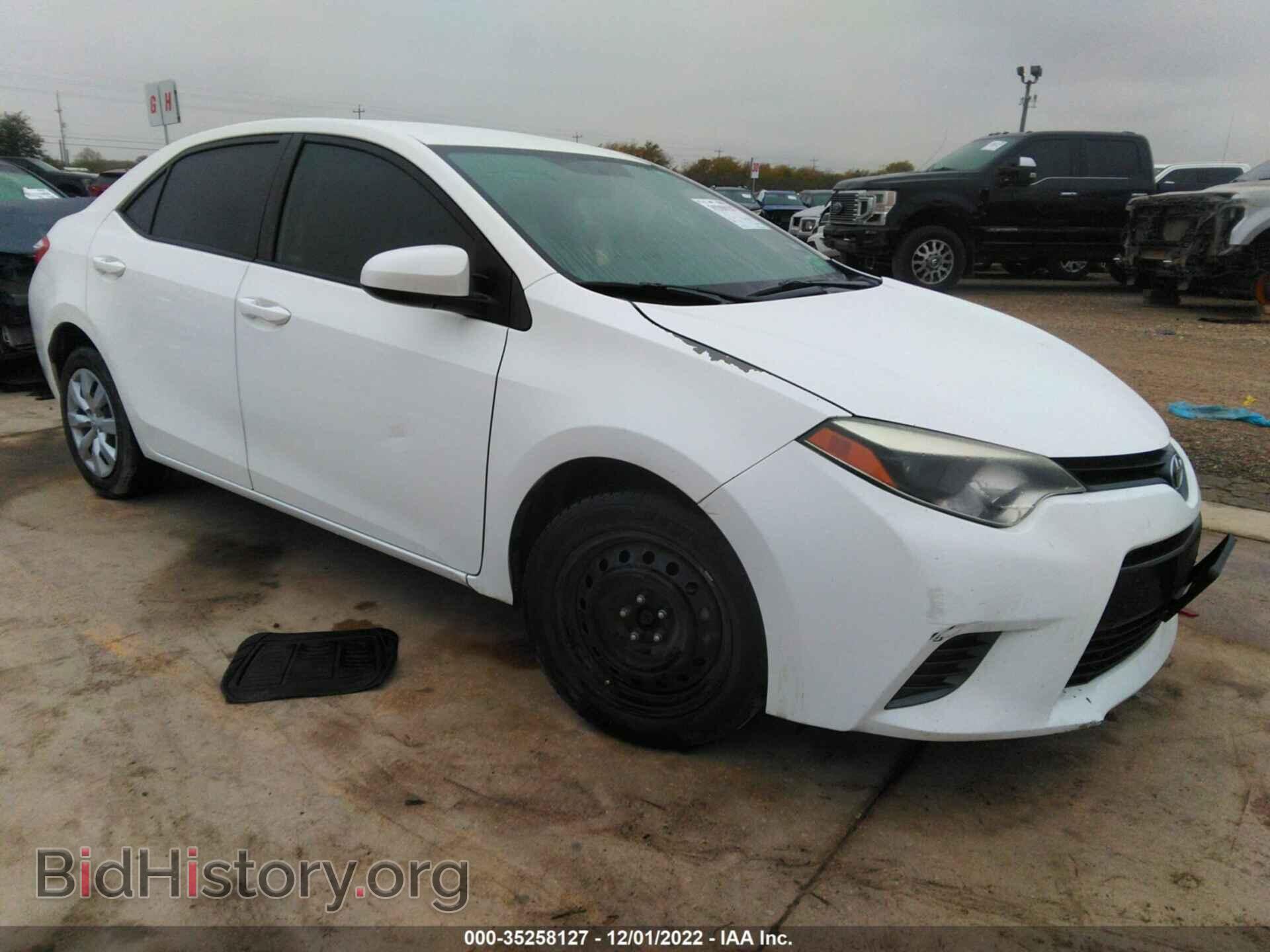 Фотография 5YFBURHE3FP297958 - TOYOTA COROLLA 2015