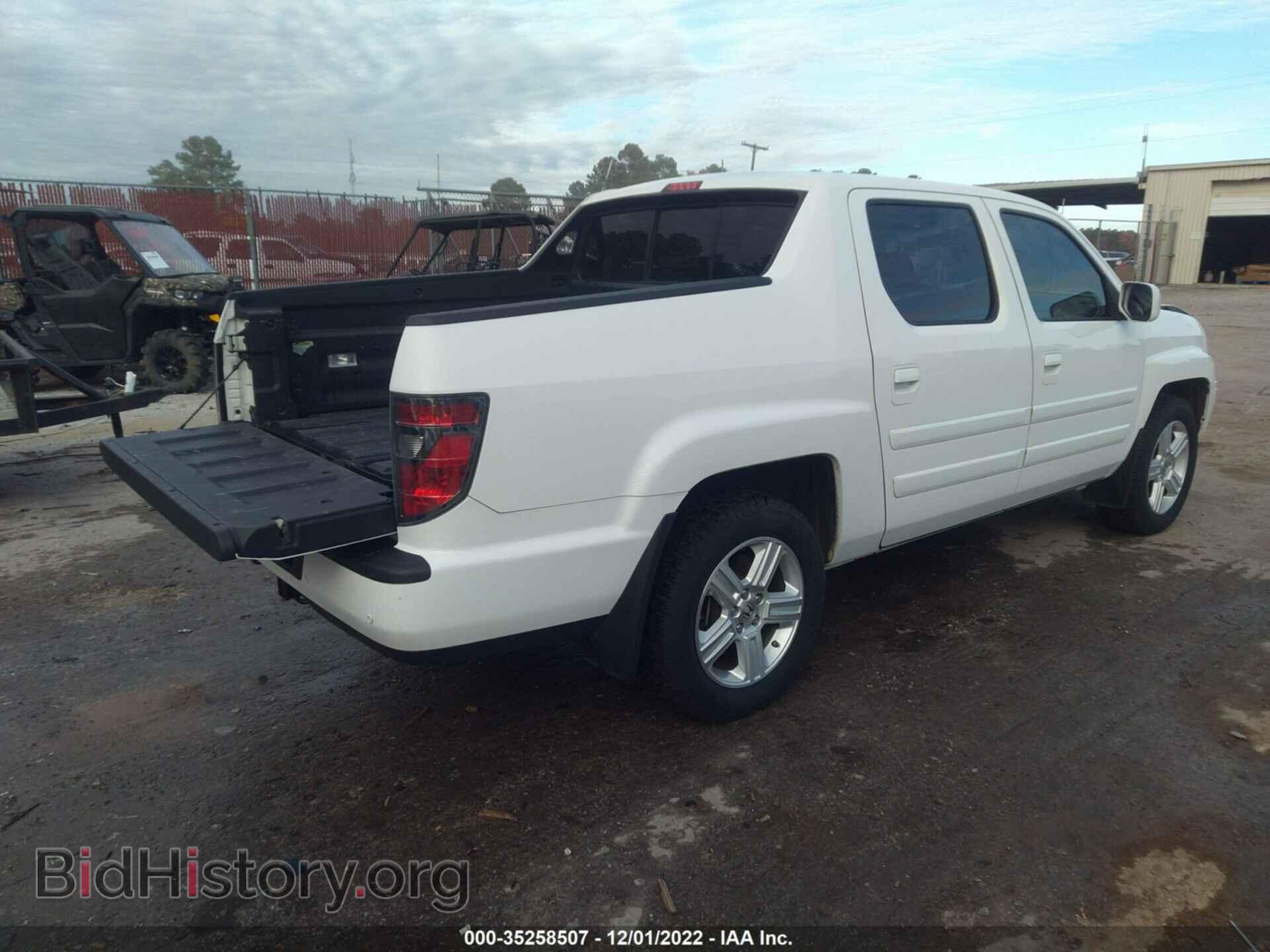2012 HONDA RIDGELINE - VIN: 5FPYK1F59Cb453097 - Фото 4