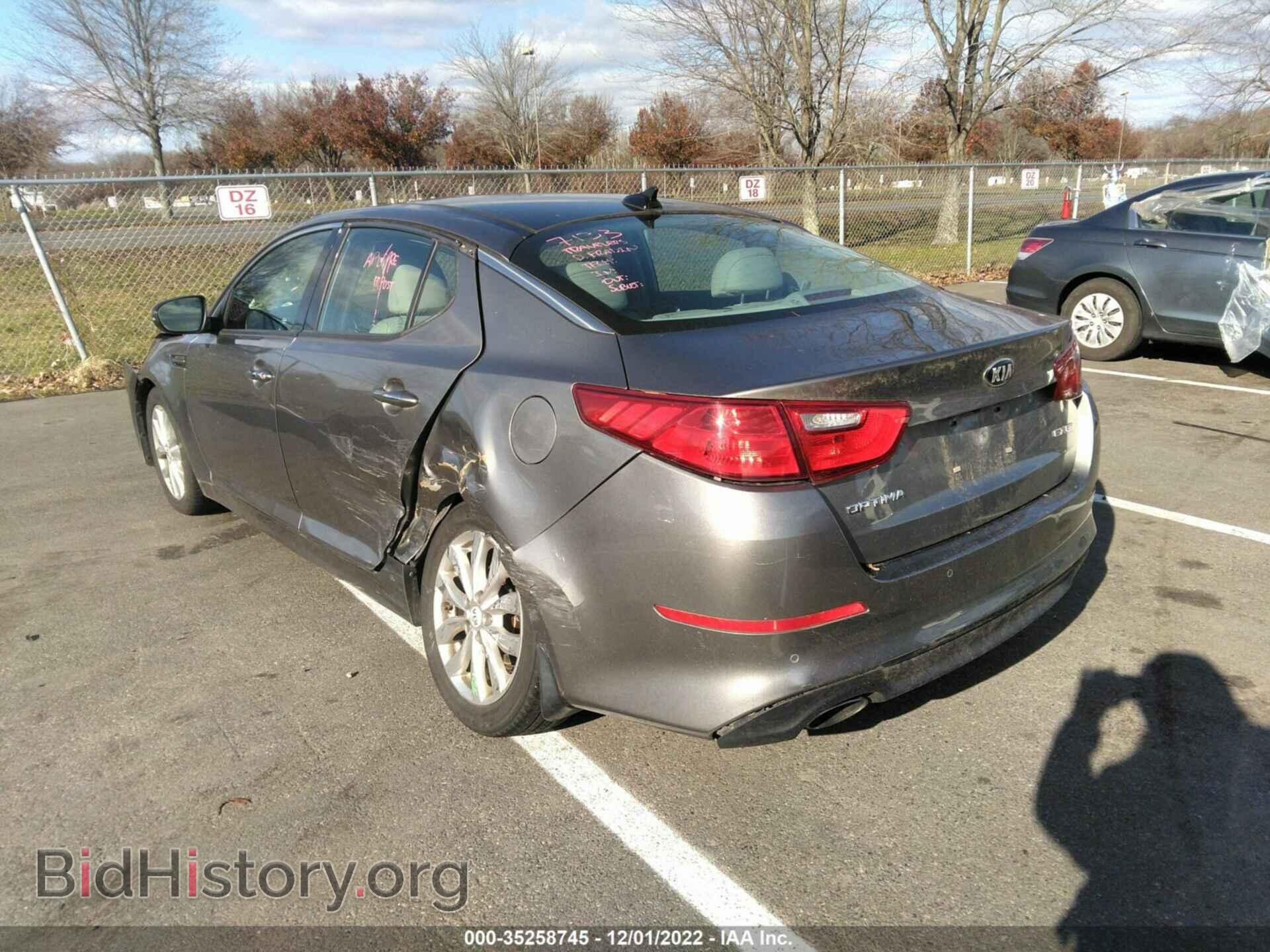 2015 KIA OPTIMA - VIN: 5XXGN4A73FG361863 - Photo 3