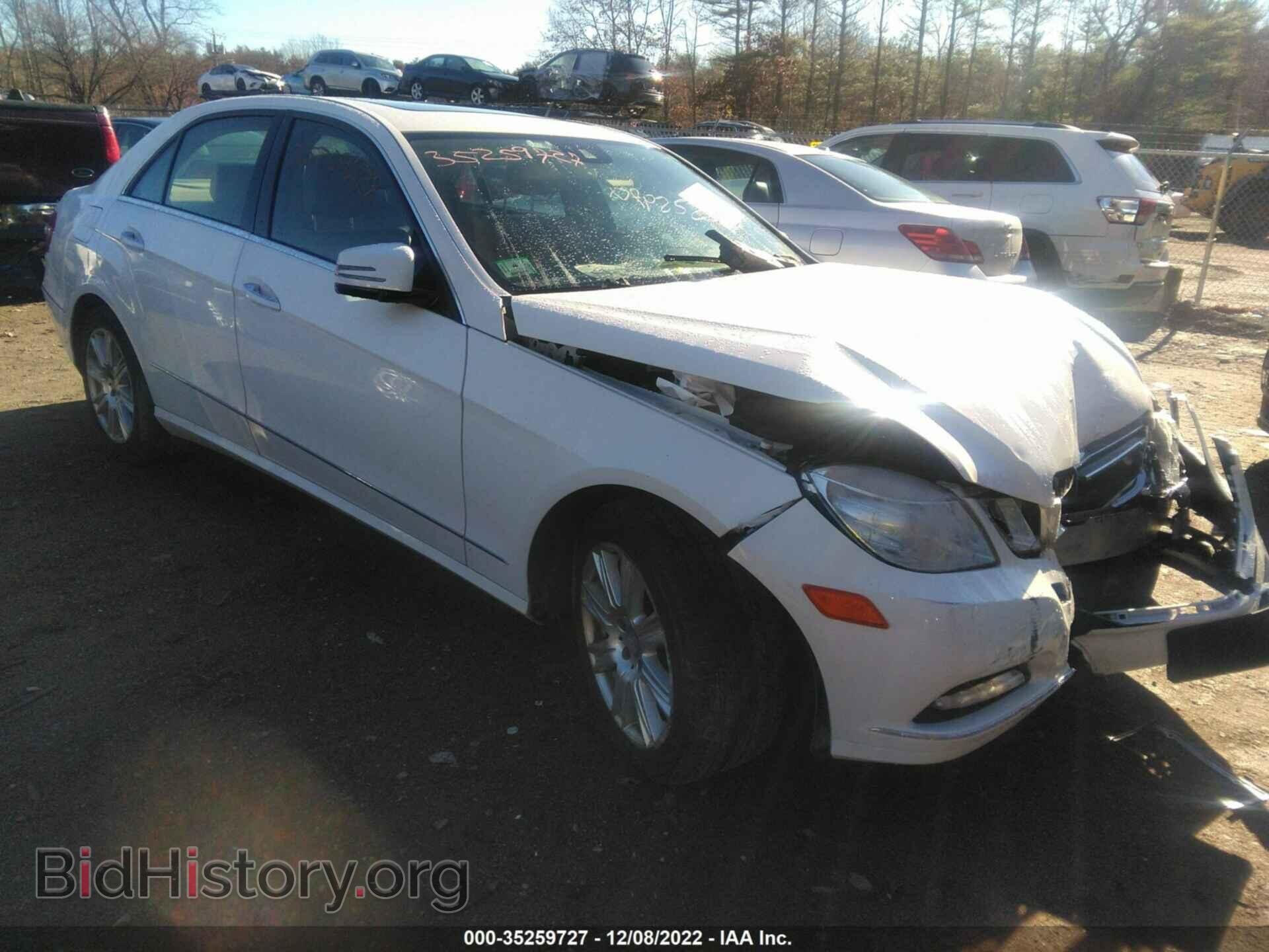 Фотография WDDHF8JB6DA754042 - MERCEDES-BENZ E-CLASS 2013