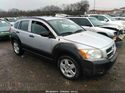 2008 Dodge CALIBER SXT, silver — VIN 1B3HB48B98D674857, IAAI