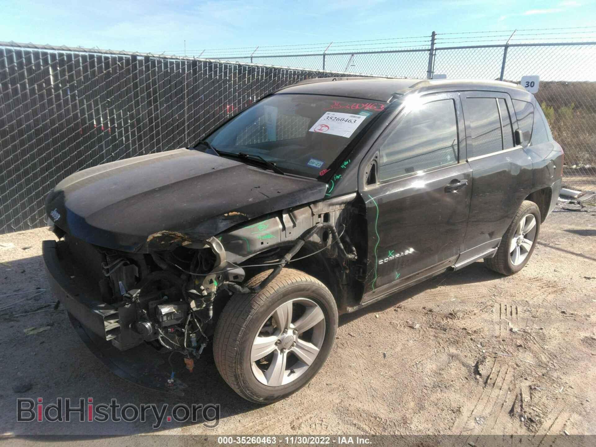 2014 JEEP COMPASS - VIN: 1C4NJCEB7ED508559 - Фото 2