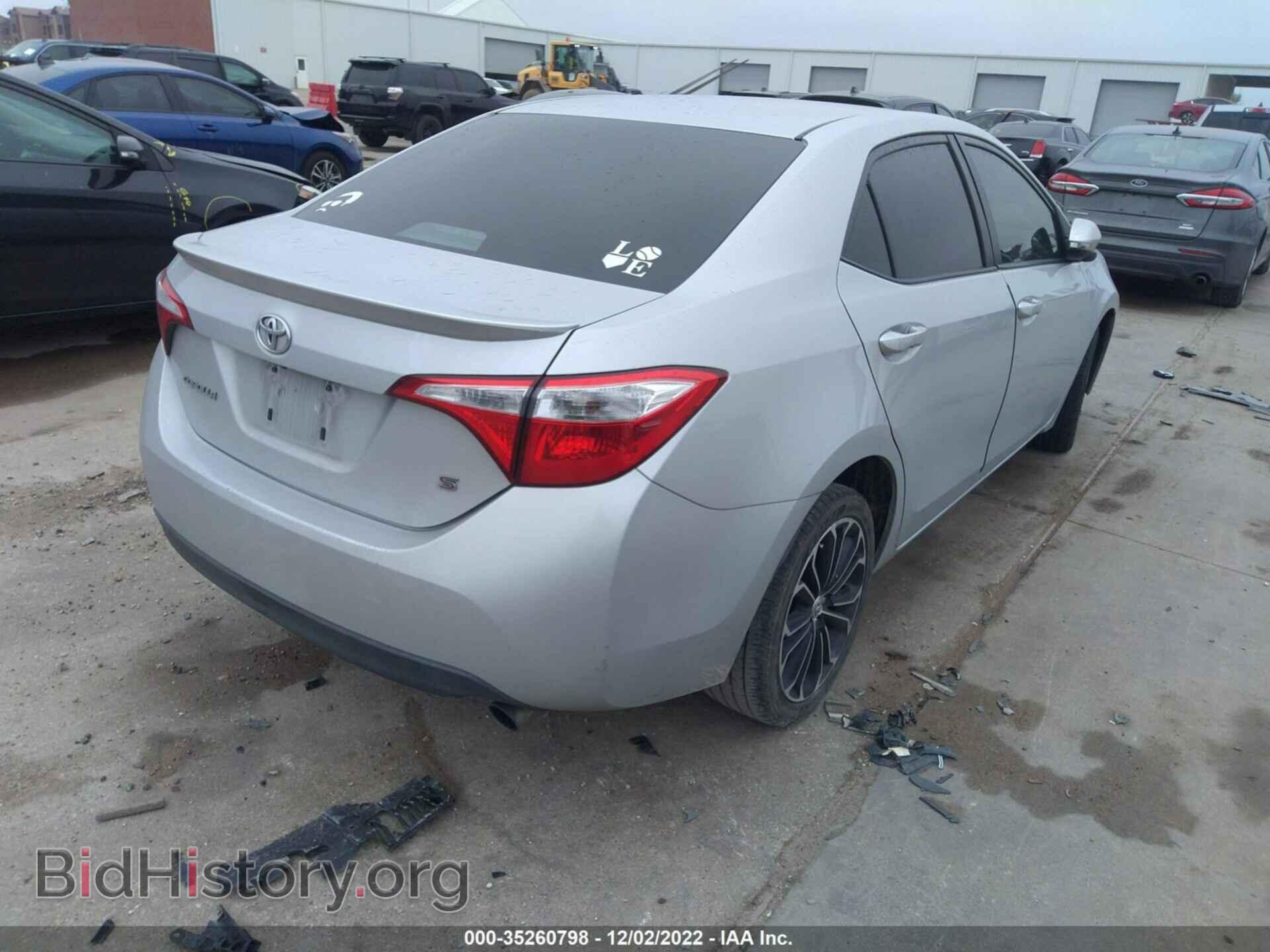 2014 TOYOTA COROLLA - VIN: 2T1BURHE6EC034328 - Фото 3