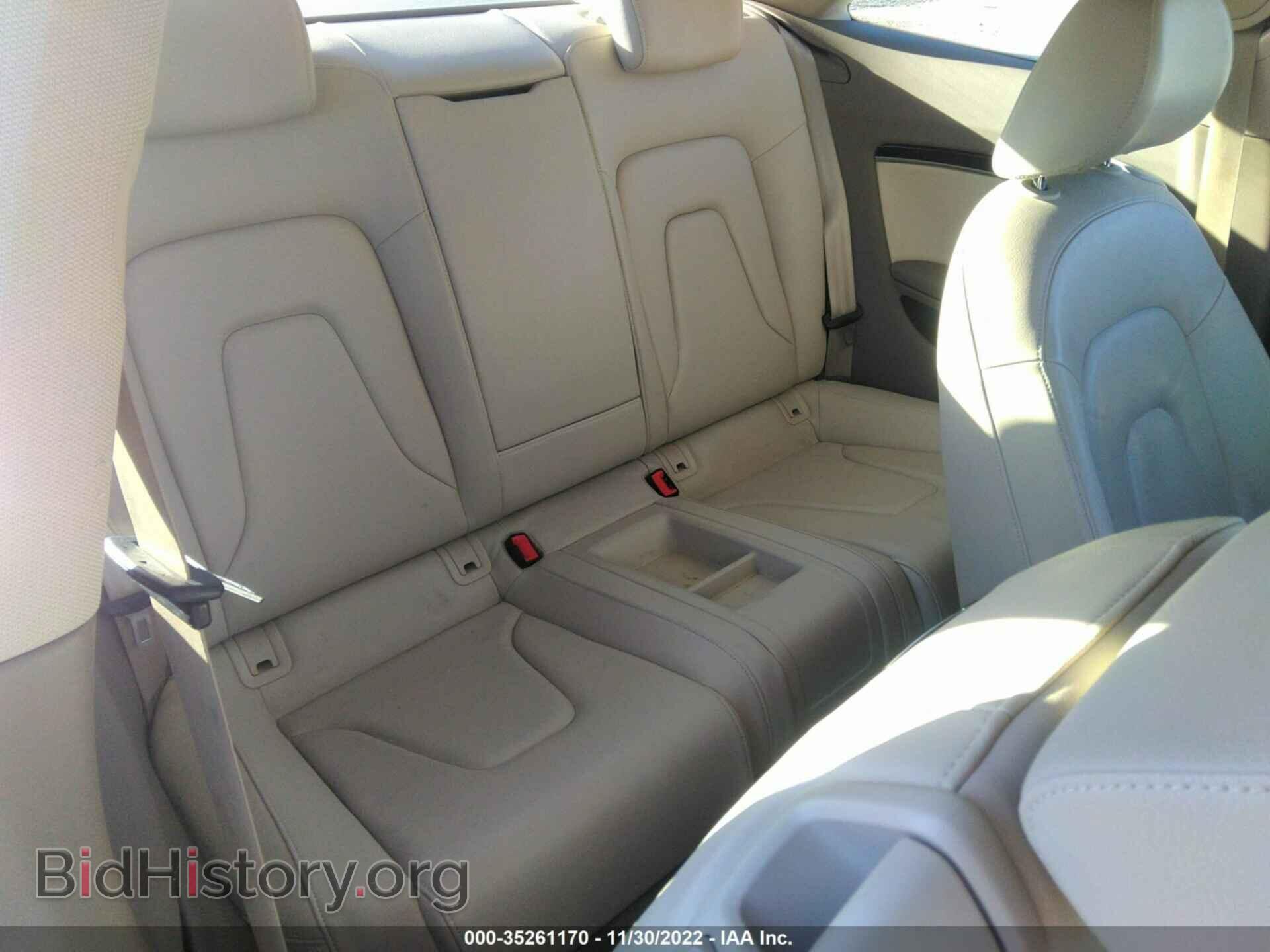 2012 AUDI A5 - VIN: WAUCFAFR7CA035671 - Фото 8