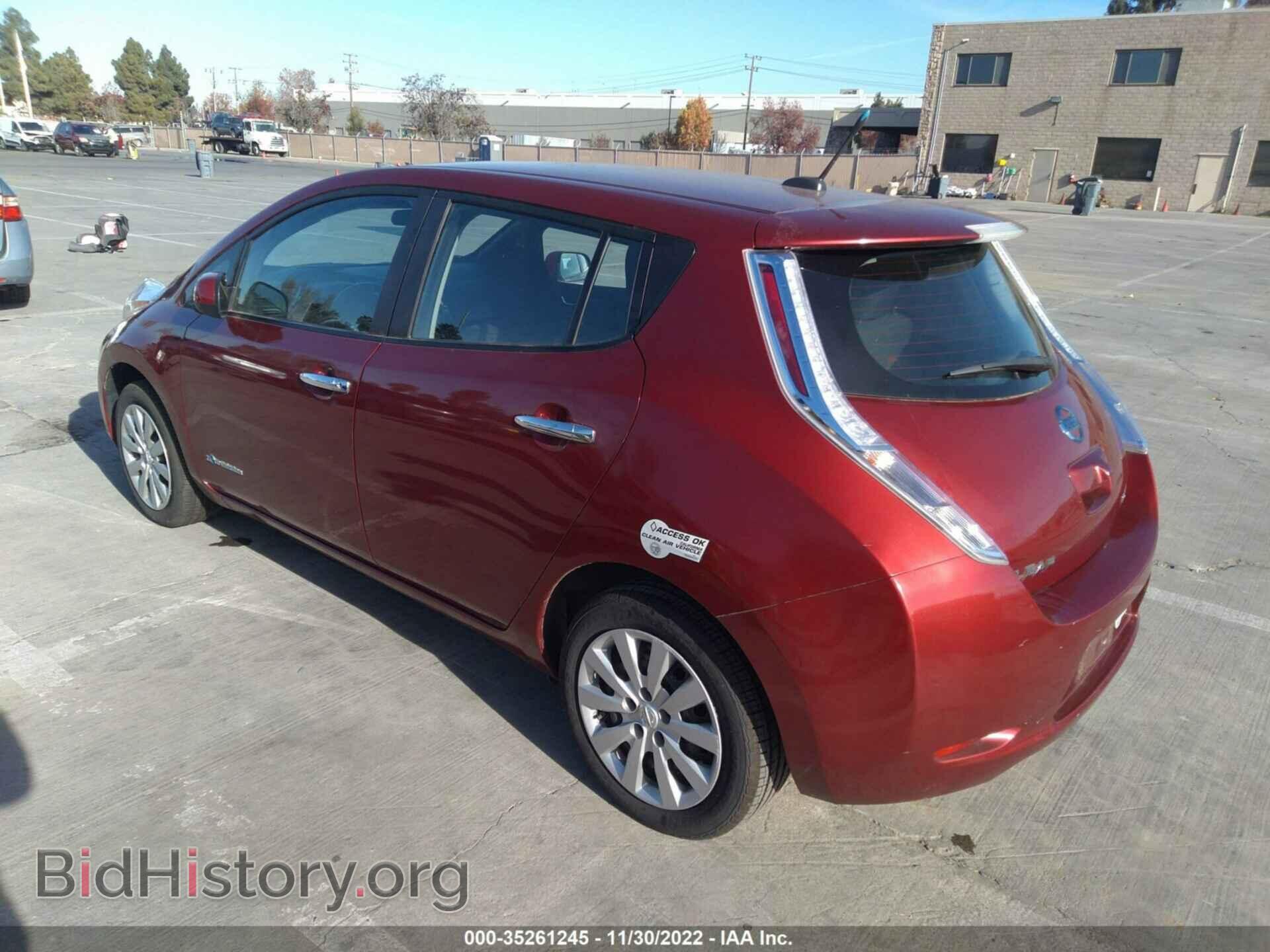 2013 NISSAN LEAF - VIN: 1N4AZ0CP7DC419508 - Фото 3