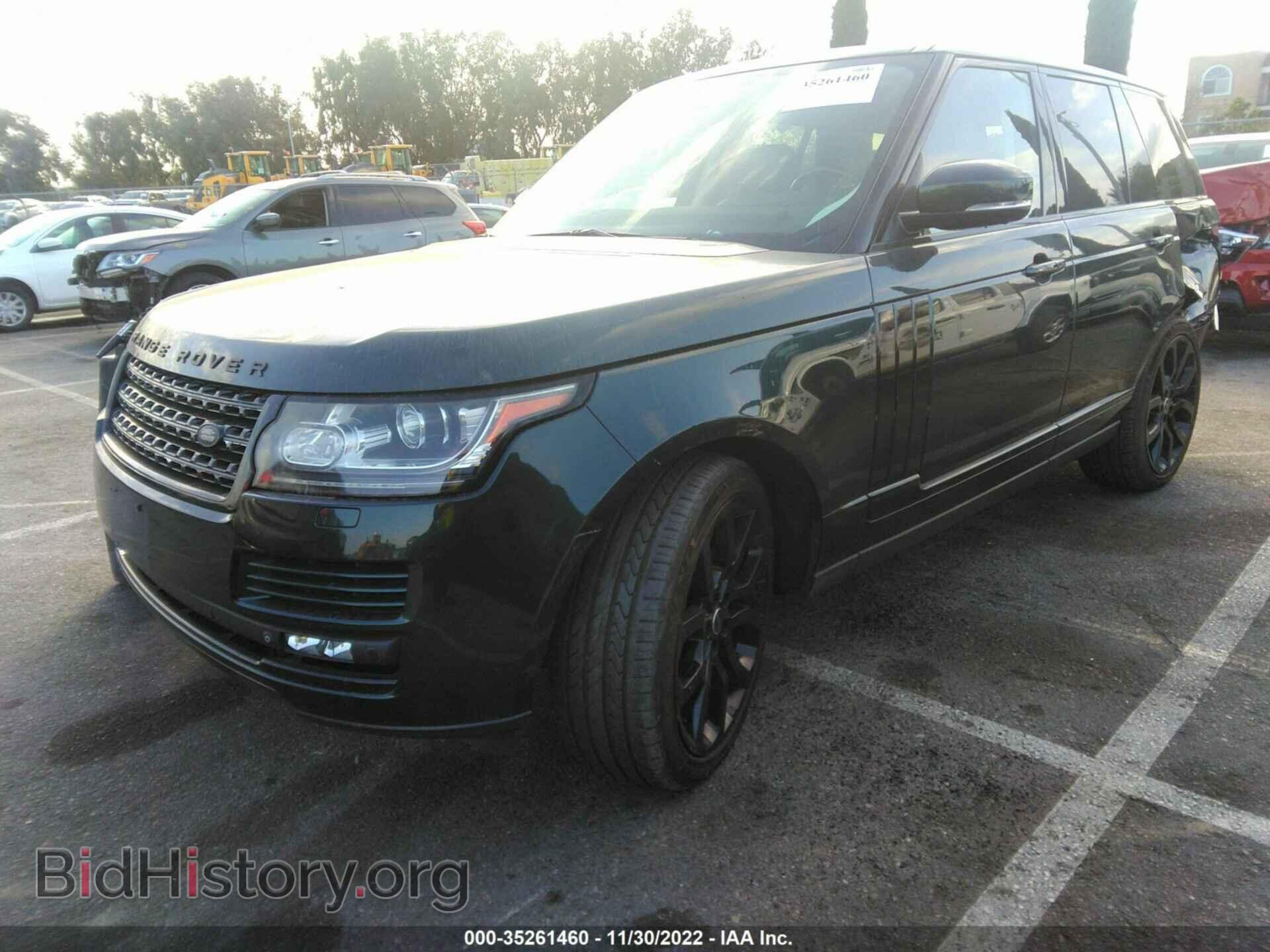 2014 LAND ROVER RANGE ROVER - VIN: SALGS2WF9EA136296 - Фото 2