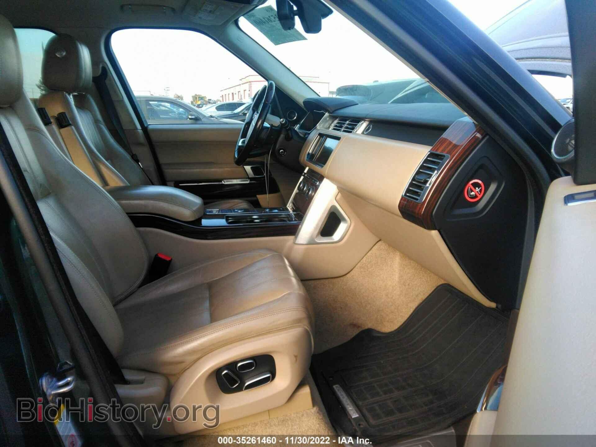 2014 LAND ROVER RANGE ROVER - VIN: SALGS2WF9EA136296 - Фото 5