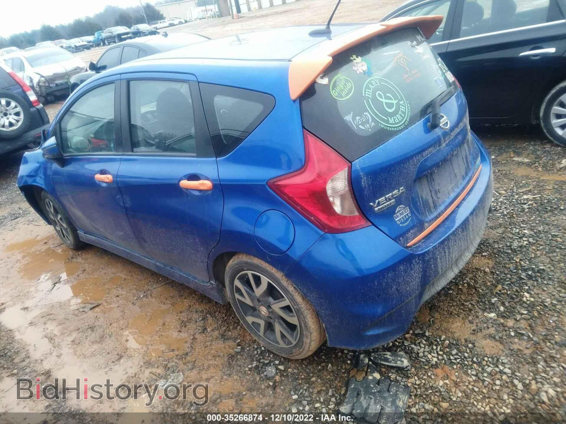 2016 NISSAN VERSA NOTE - VIN: 3N1CE2CP0GL366740 - Фото 3