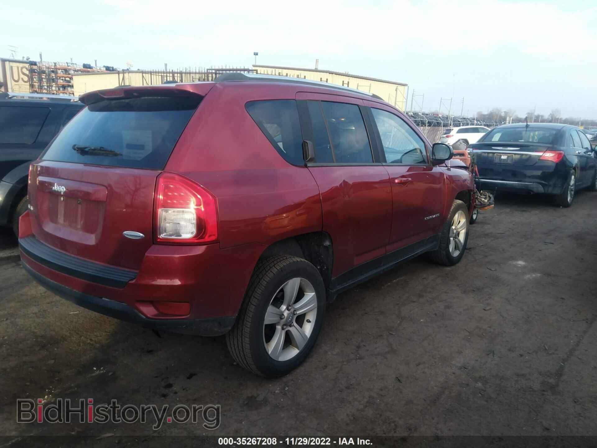 2012 JEEP COMPASS - VIN: 1C4NJDEB6CD599875 - Фото 4