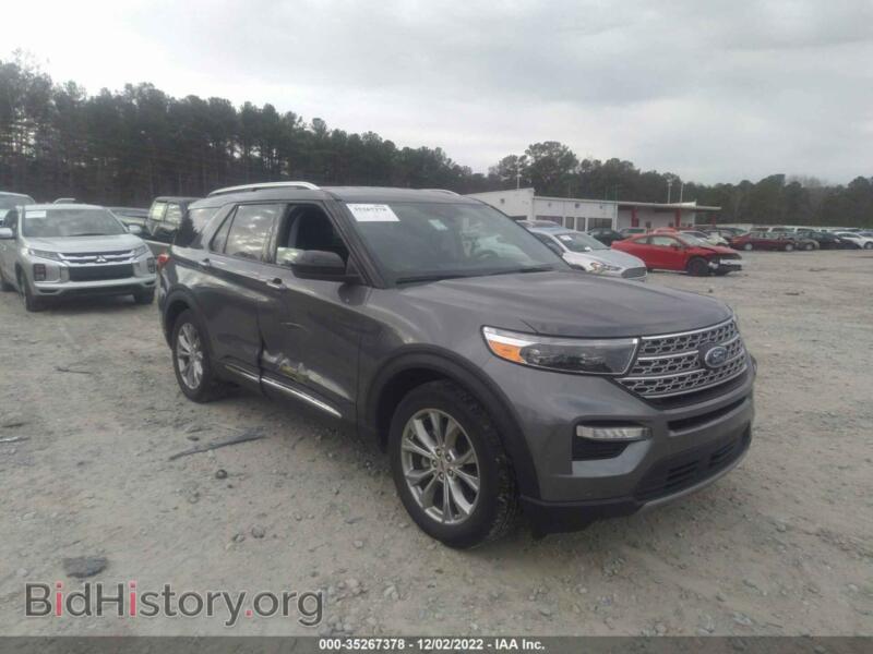 2022 Ford EXPLORER Limited (VIN 1FMSK7FH5NGA32185) — фото 1 из 11, IAAI, повреждение: правый бок