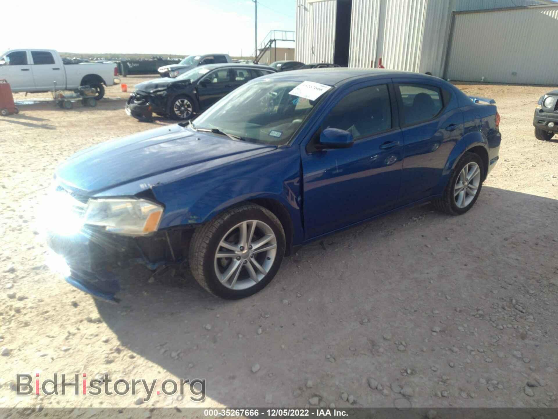 2012 DODGE AVENGER - VIN: 1C3CDZCB4CN266314 - Photo 2