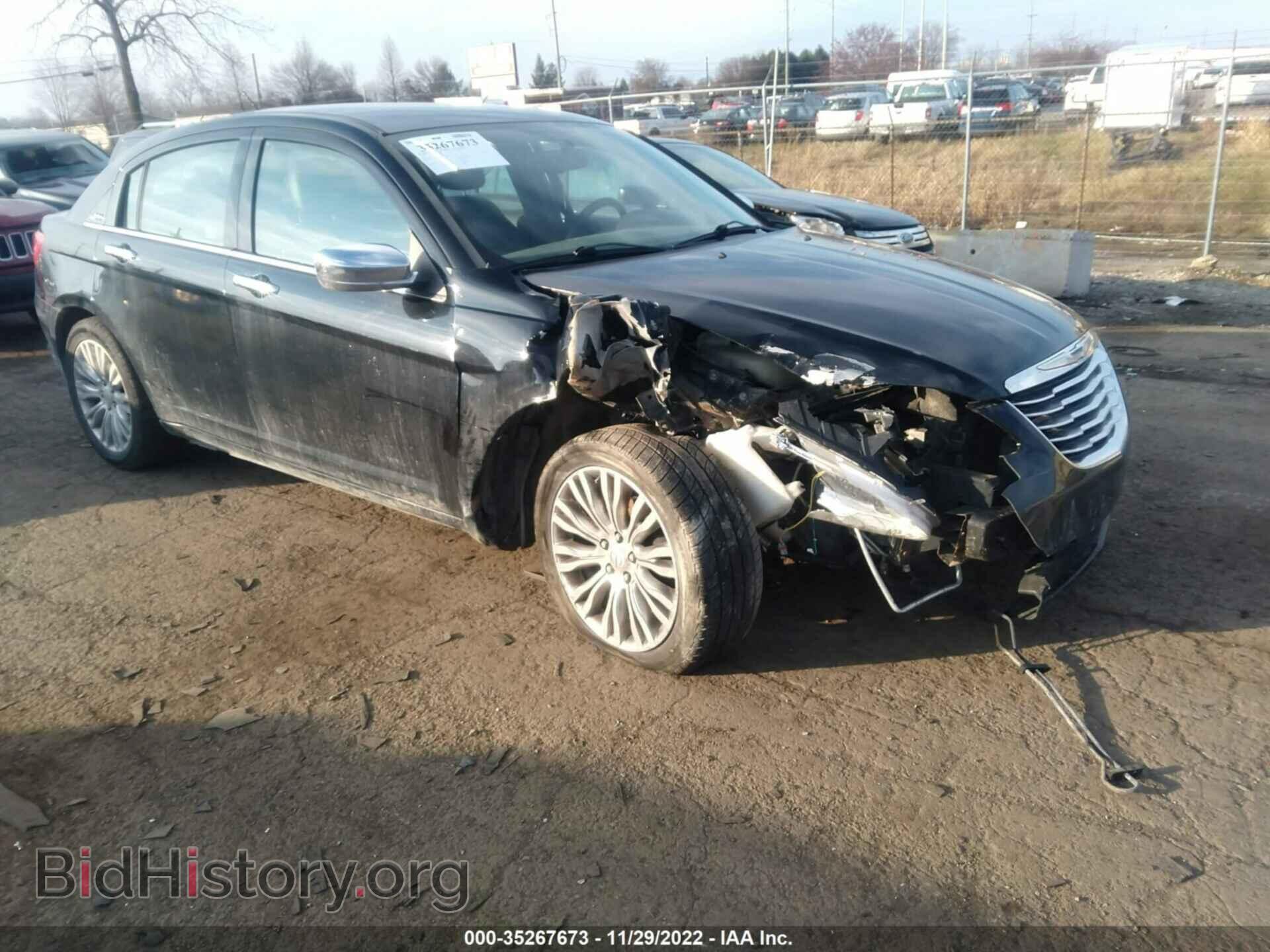 Фотография 1C3CCBCB2CN283560 - CHRYSLER 200 2012