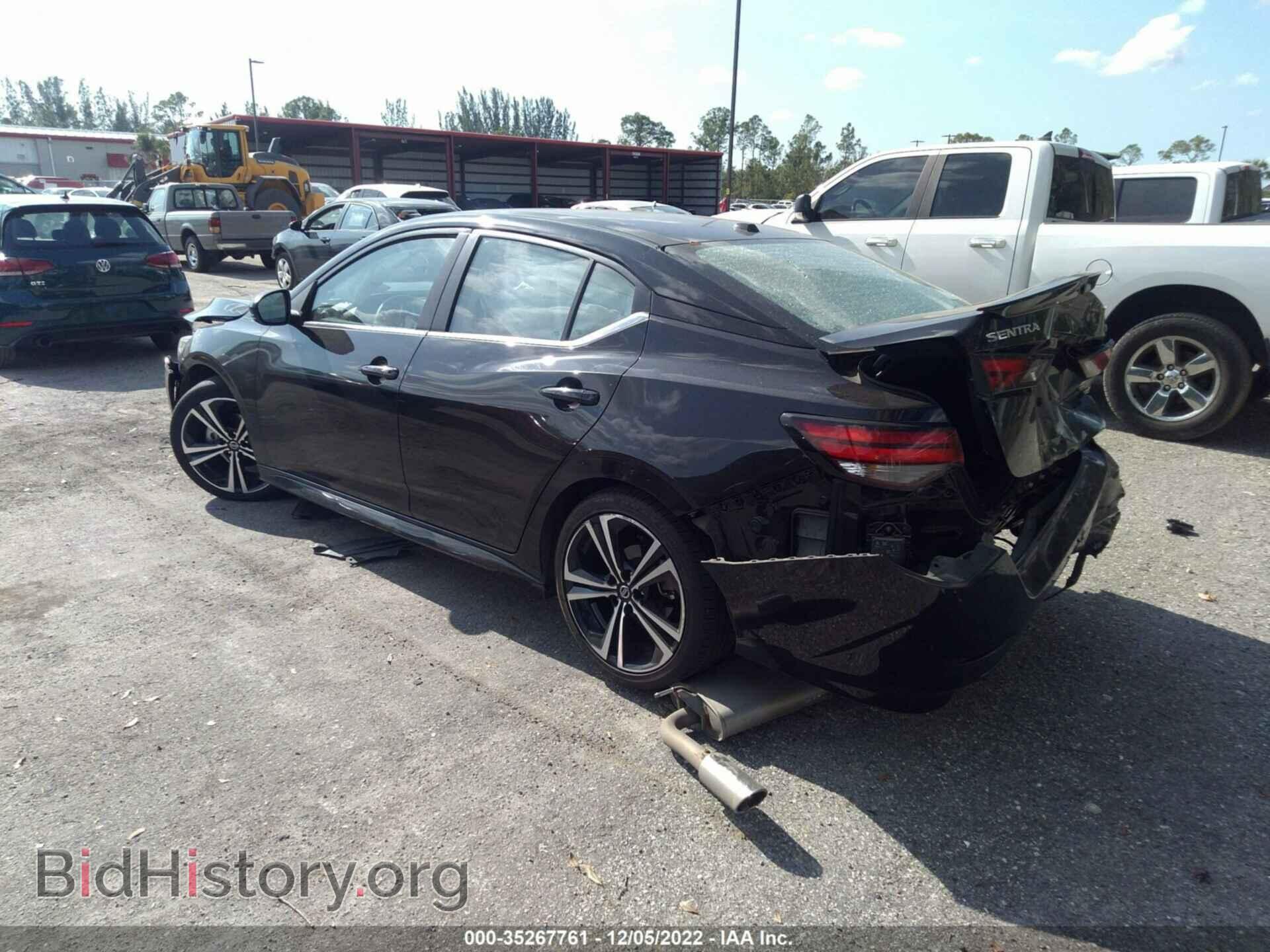 2020 NISSAN SENTRA - VIN: 3N1AB8DVXLY223257 - Фото 3