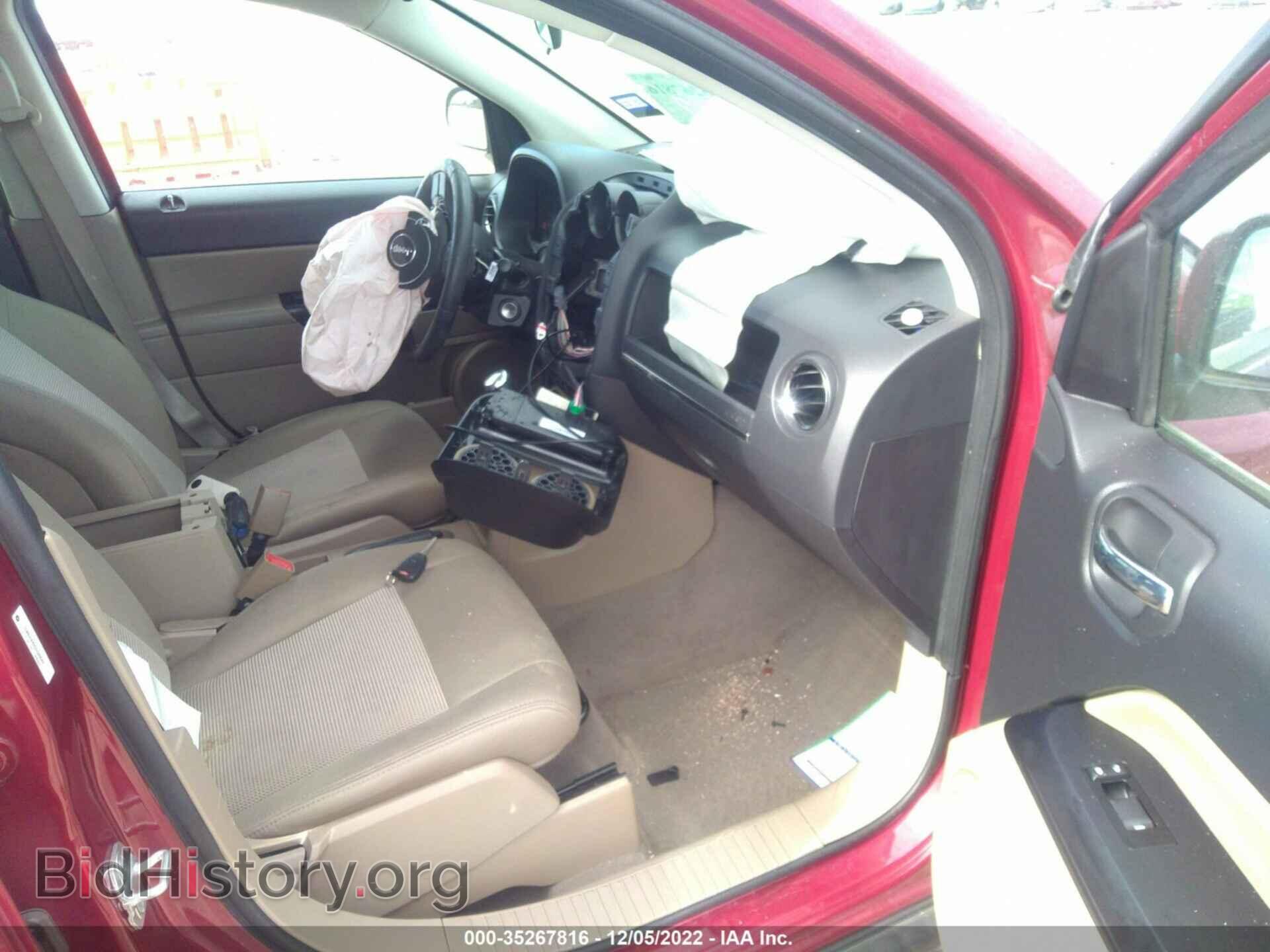 2012 JEEP COMPASS - VIN: 1C4NJCEB4CD526689 - Фото 5