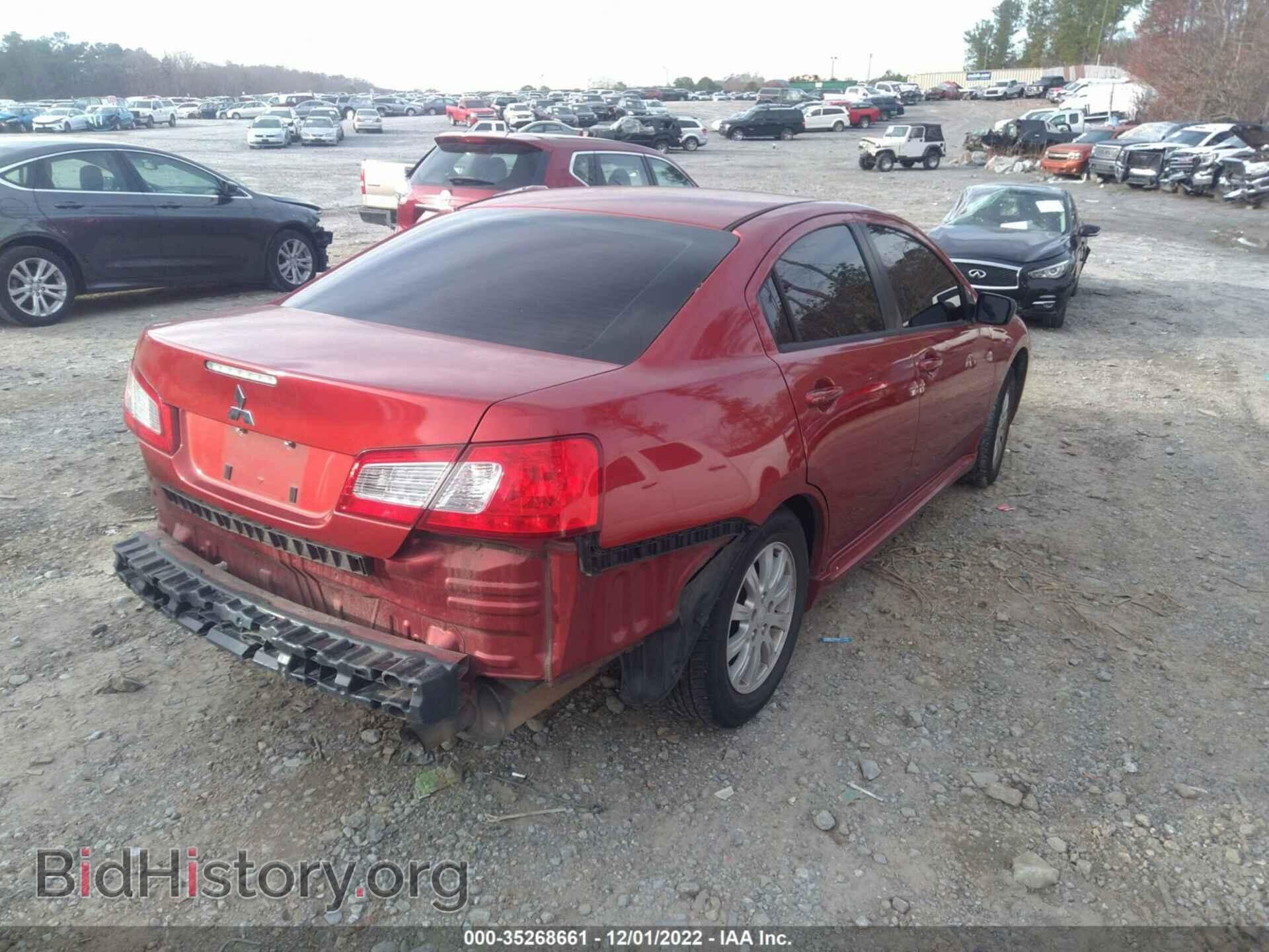 2010 MITSUBISHI GALANT - VIN: 4A32B2FF9AE008786 - Фото 4