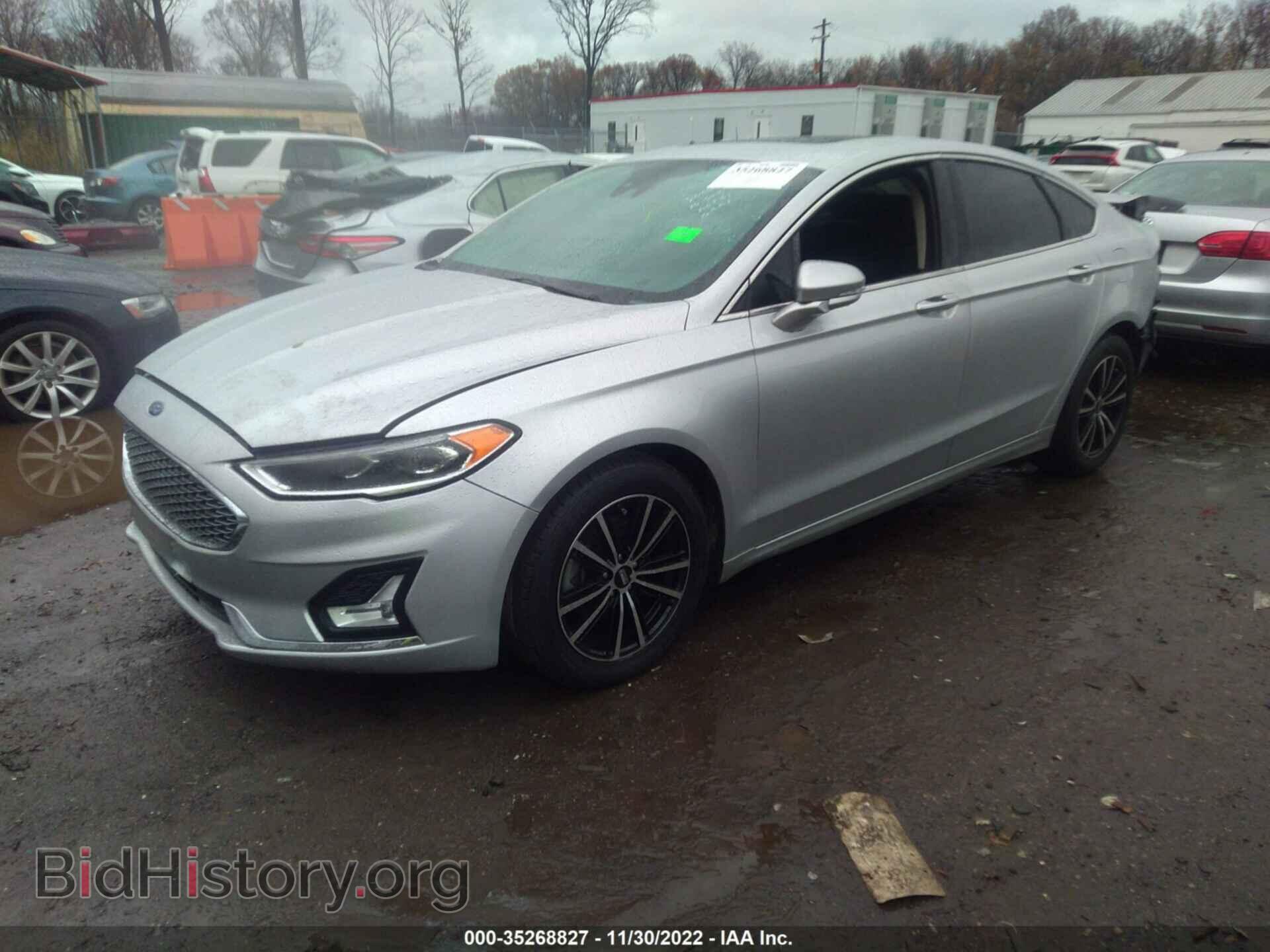 2019 FORD FUSION - VIN: 3FA6P0D92KR184350 - Фото 2