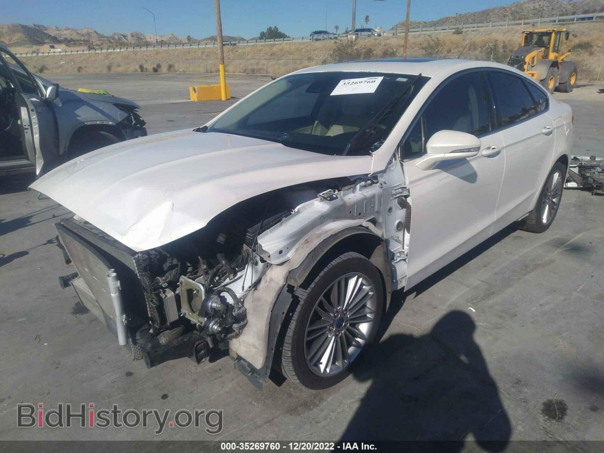 2013 FORD FUSION - VIN: 3FA6P0H98DR184446 - Photo 2