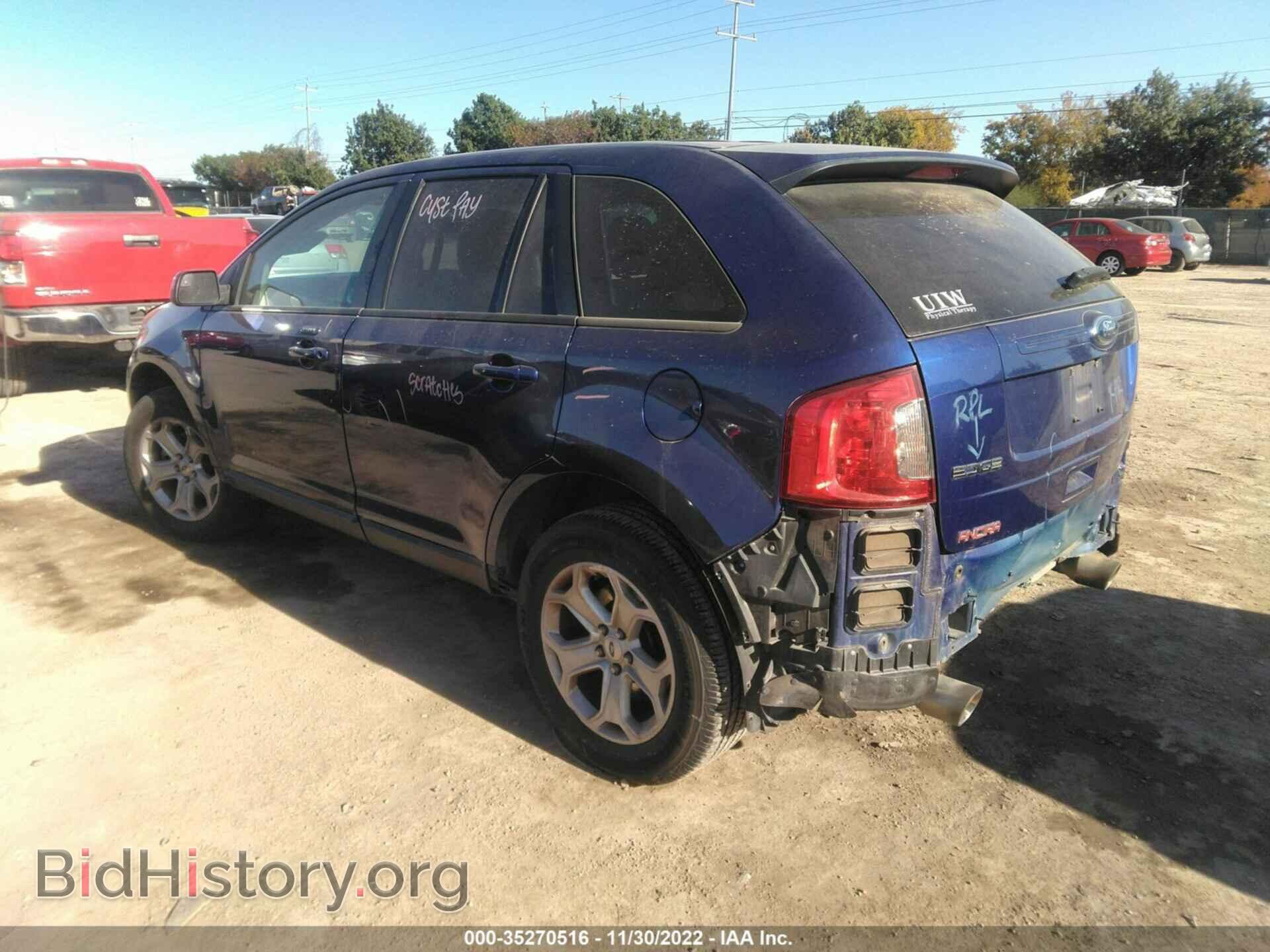 2013 FORD EDGE - VIN: 2FMDK3JC9DBB94792 - Photo 3