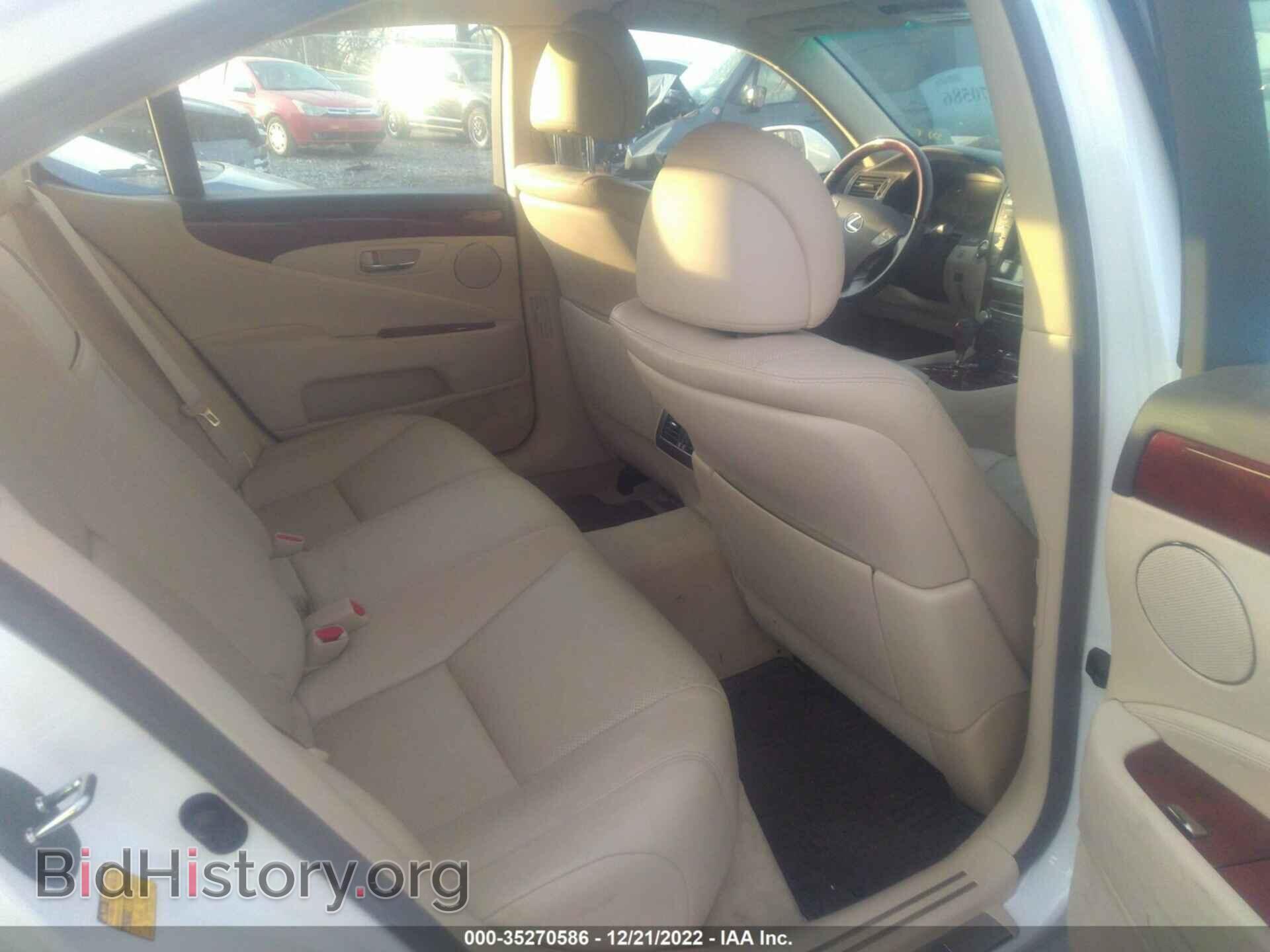 2010 LEXUS LS 460 - VIN: JTHBL5EF8A5098837 - Фото 8