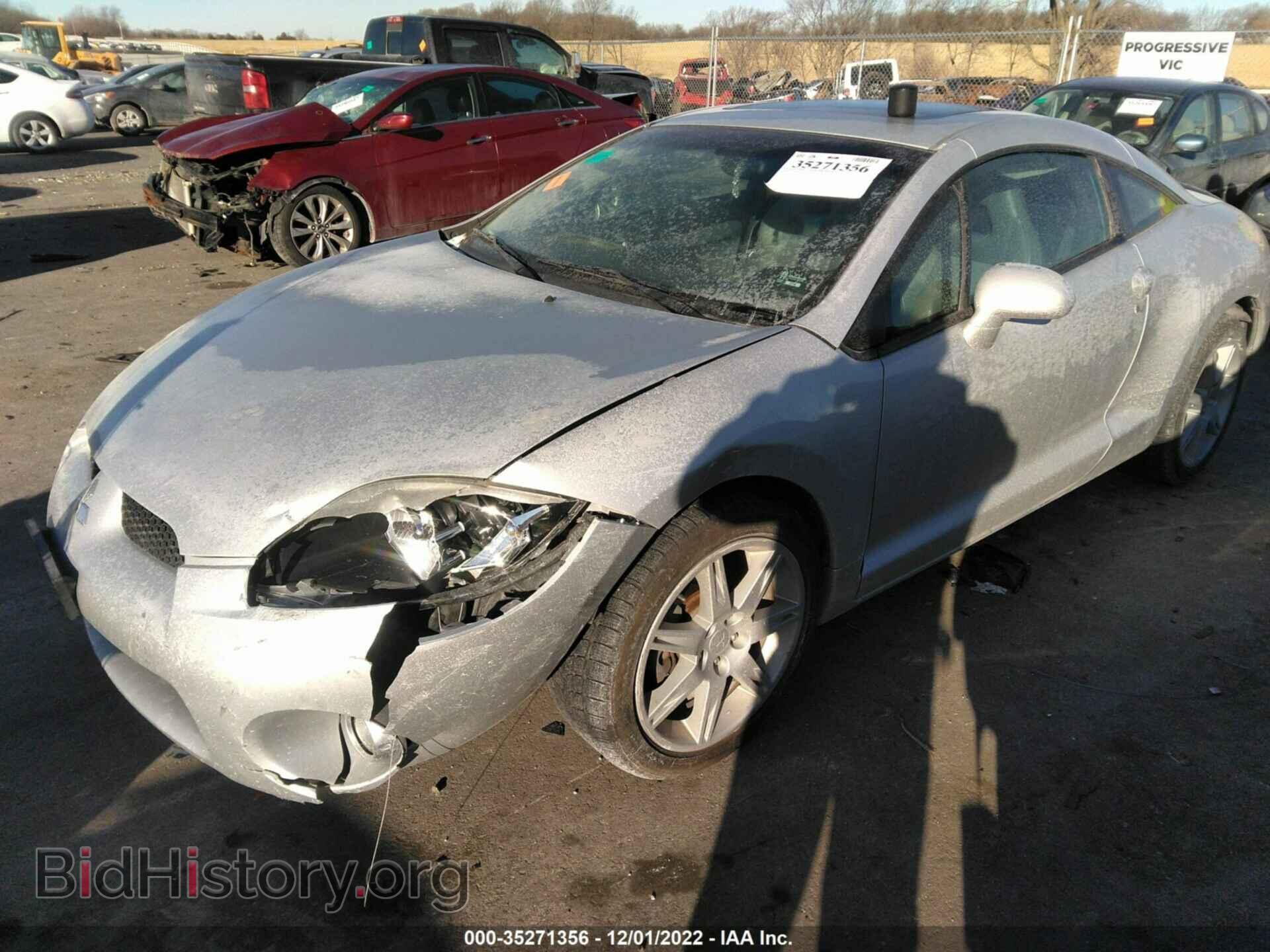 2006 MITSUBISHI ECLIPSE - VIN: 4A3AK34T46E040014 - Фото 2