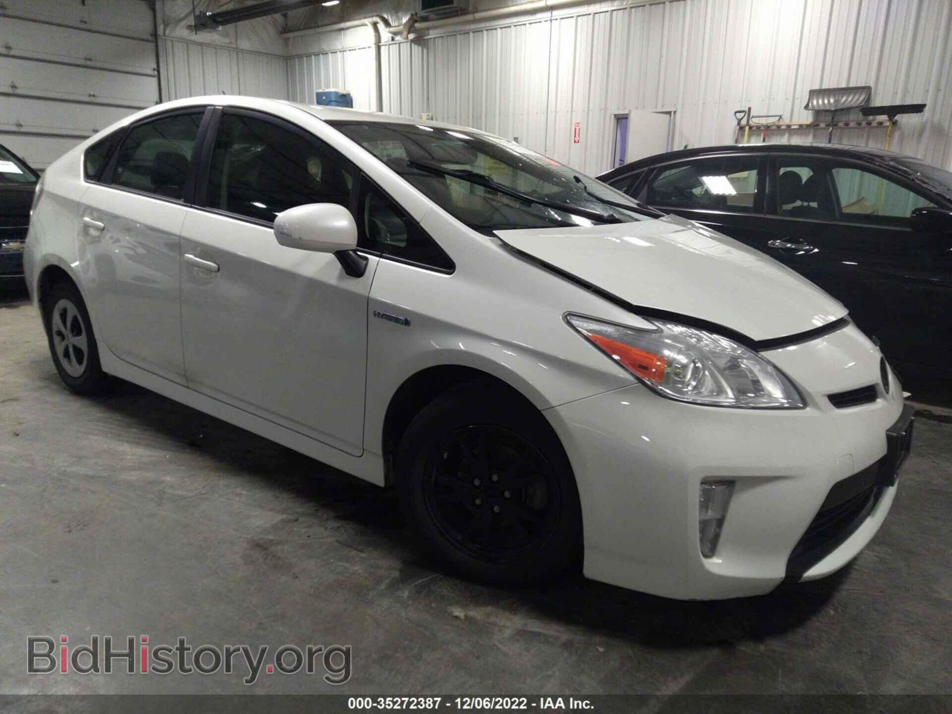 Photo JTDKN3DU4F0459548 - TOYOTA PRIUS 2015