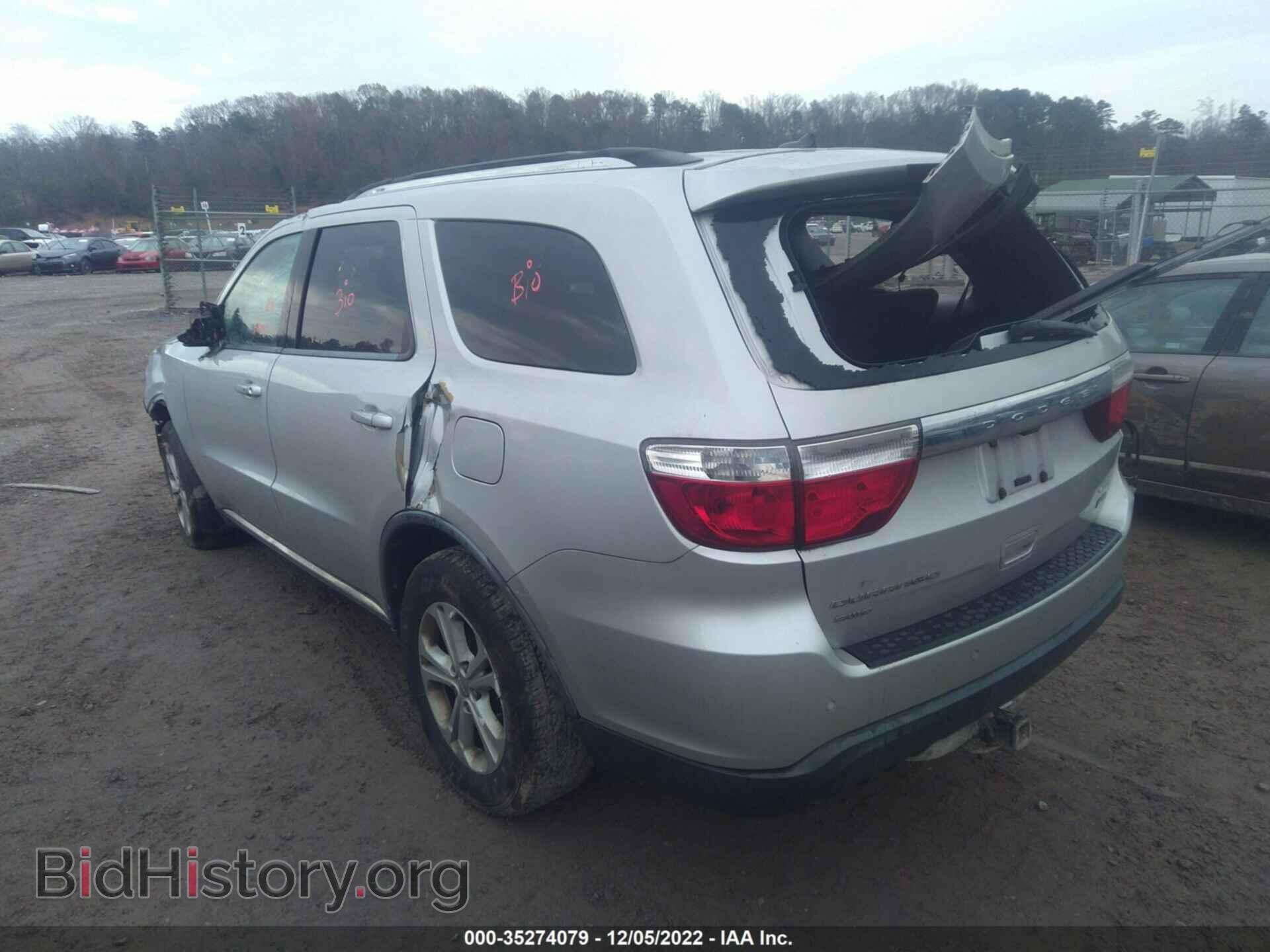 2012 DODGE DURANGO - VIN: 1C4RDJDGXCC118679 - Фото 3
