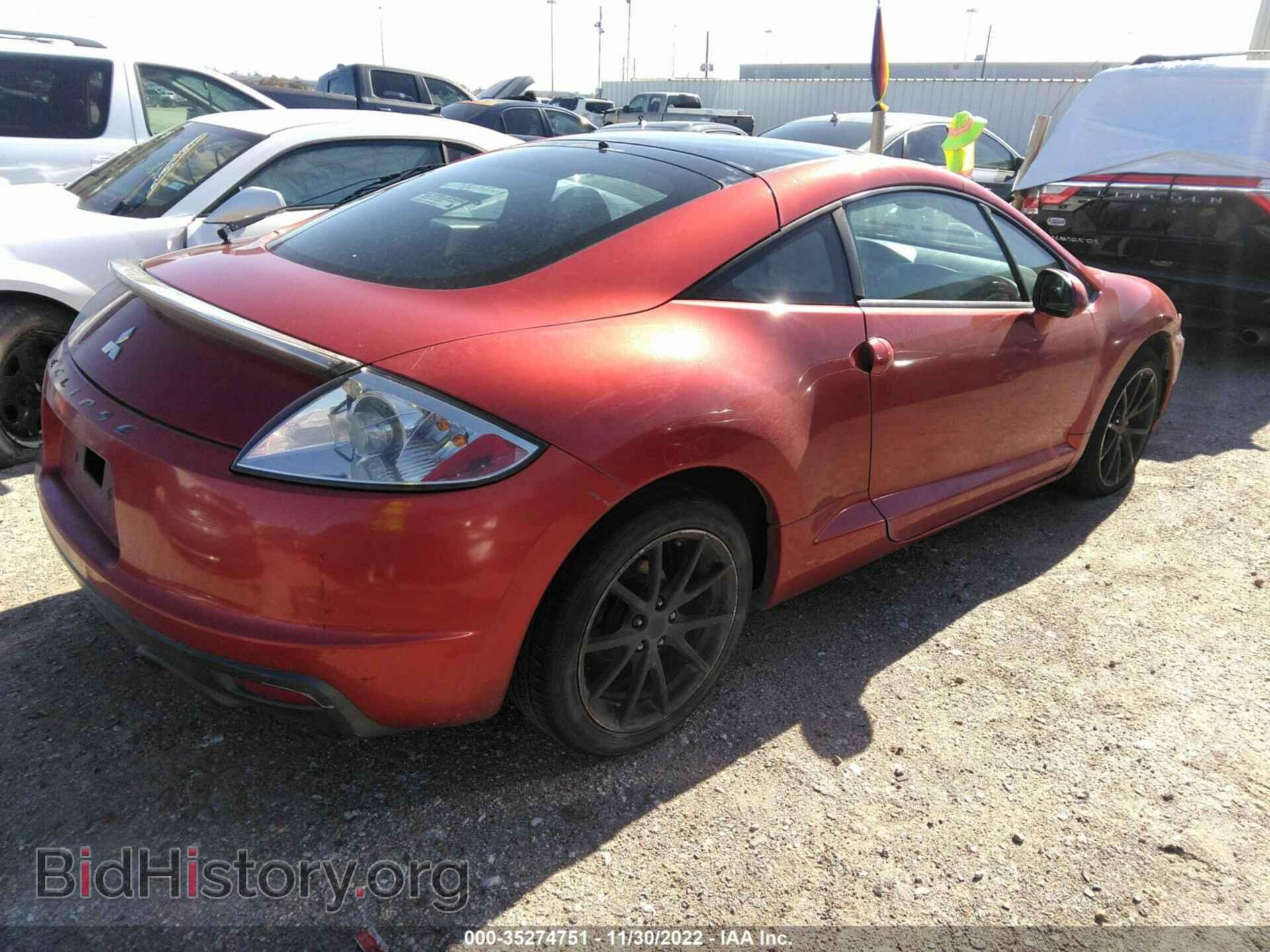 2012 MITSUBISHI ECLIPSE - VIN: 4A31K5DF1CE001320 - Фото 4