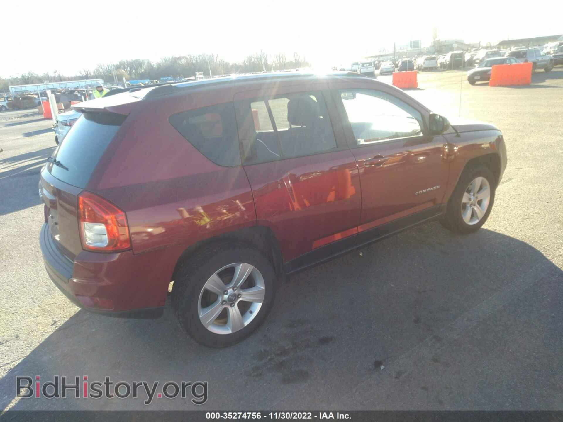 2012 JEEP COMPASS - VIN: 1C4NJCBB6CD634221 - Фото 4