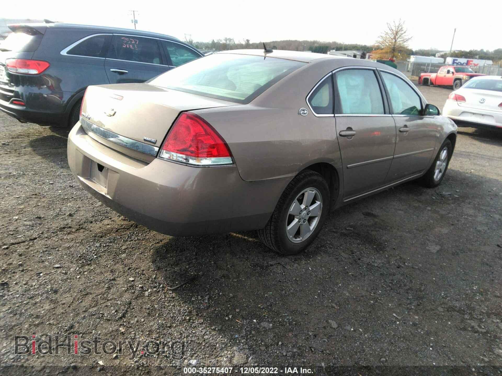 2007 CHEVROLET IMPALA - VIN: 2G1WT58K879101218 - Фото 4