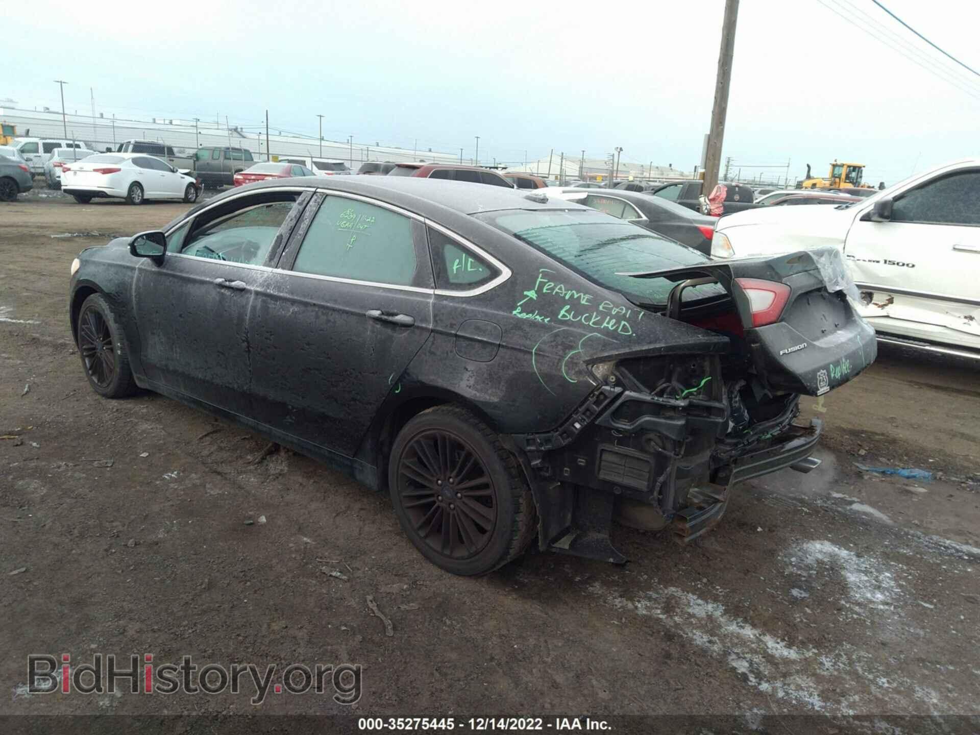 2013 FORD FUSION - VIN: 3FA6P0HR6DR367229 - Photo 3