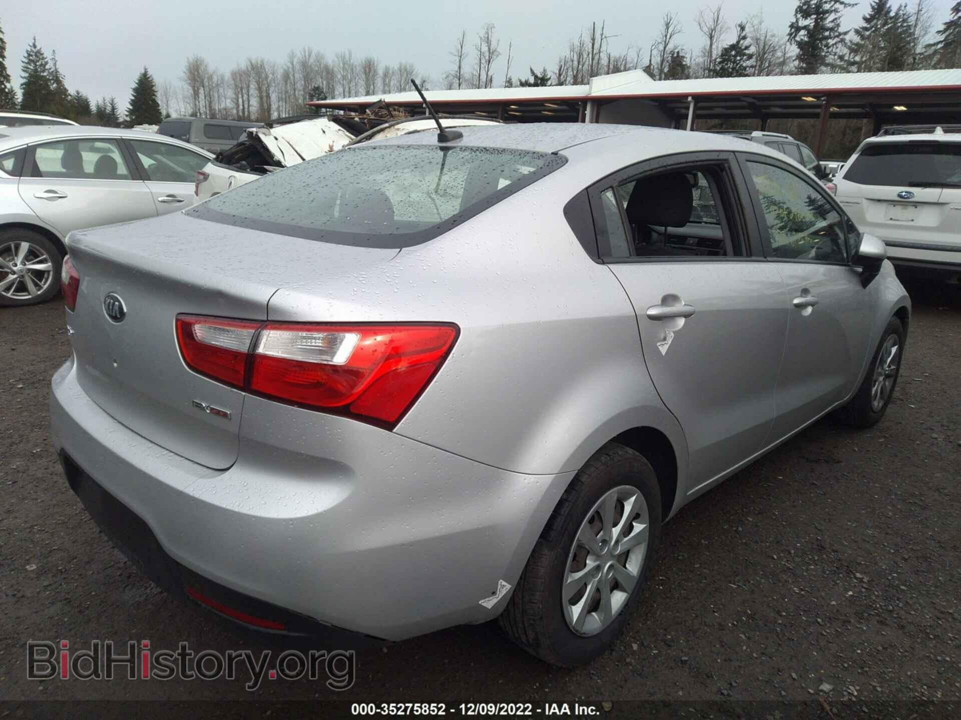 2013 KIA RIO - VIN: KNADN4A33D6243837 - Фото 4