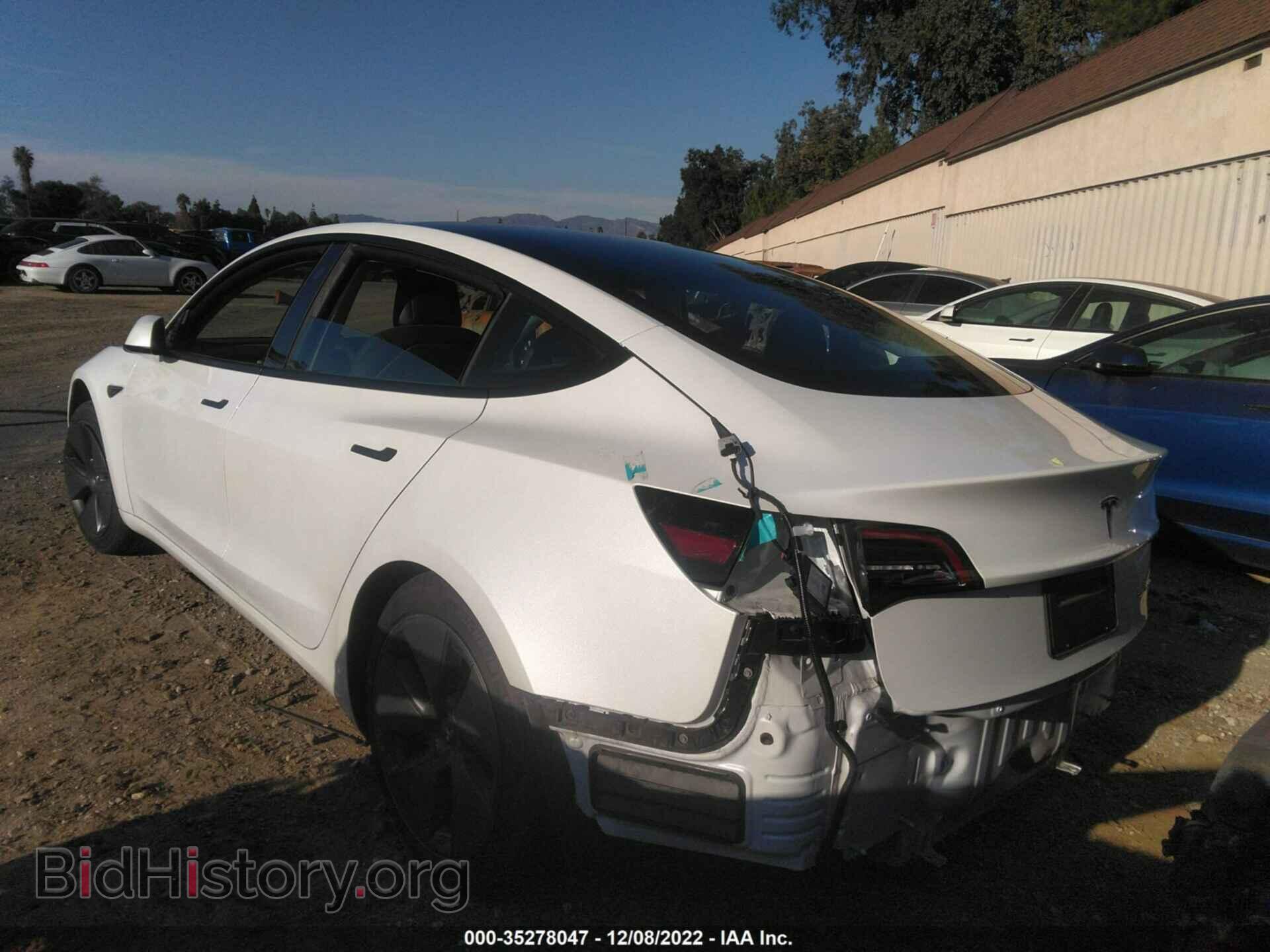 2022 TESLA MODEL 3 - VIN: 5YJ3E1EB2NF182209 - Photo 3