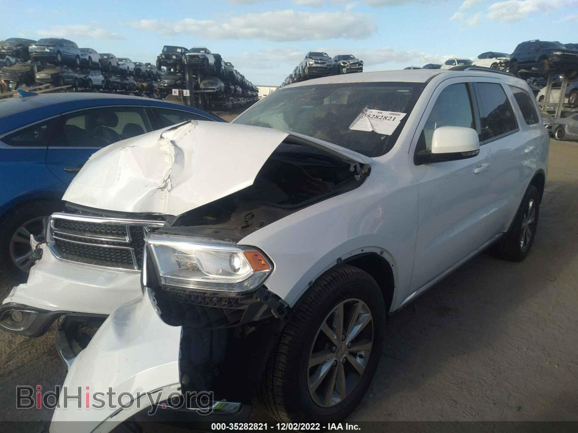 2016 DODGE DURANGO - VIN: 1C4RDHDG3GC330581 - Фото 2