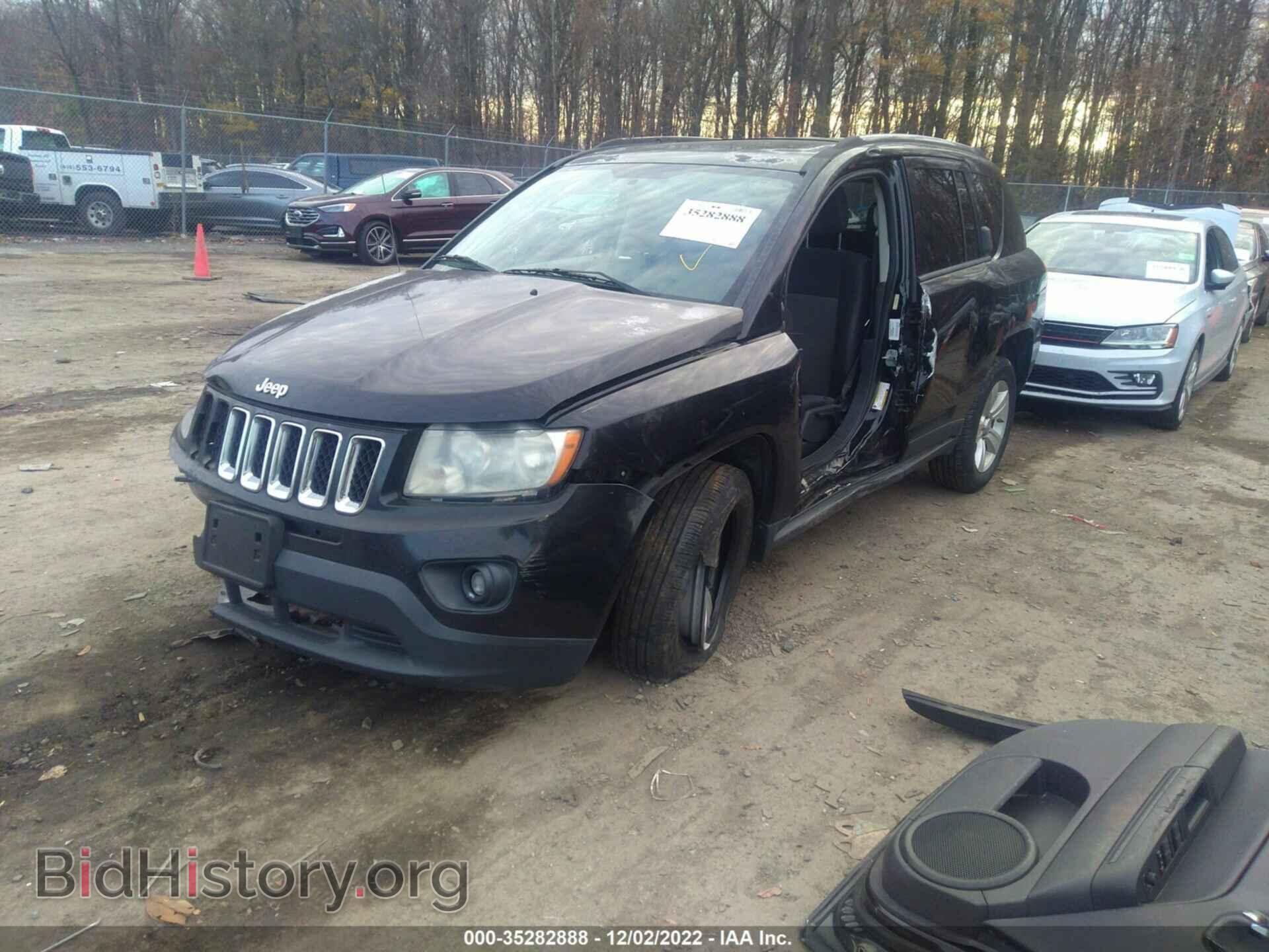 2012 JEEP COMPASS - VIN: 1C4NJDEB3CD537849 - Фото 2