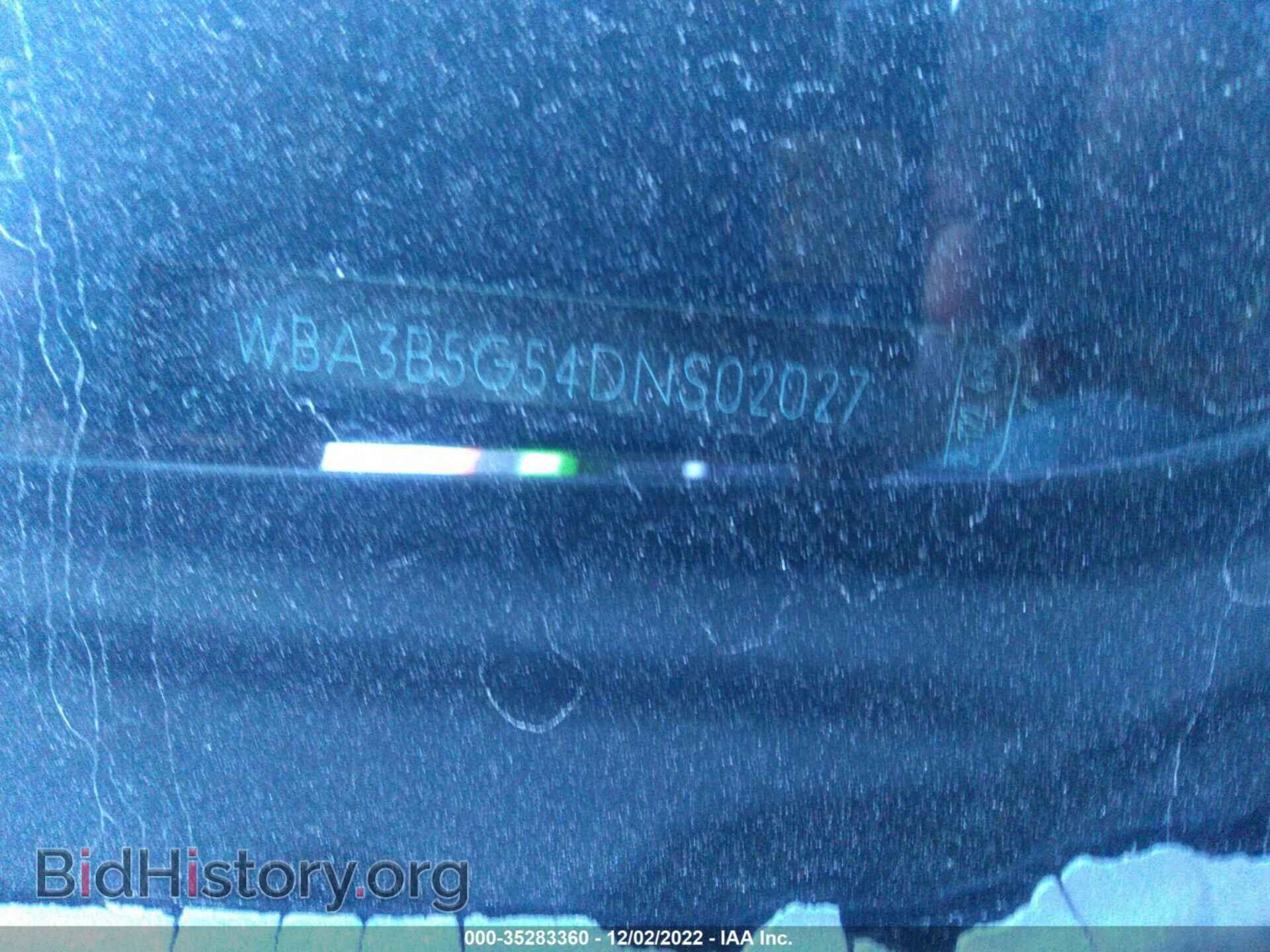2013 BMW 3 SERIES - VIN: WBA3B5G54DNS02027 - Фото 9