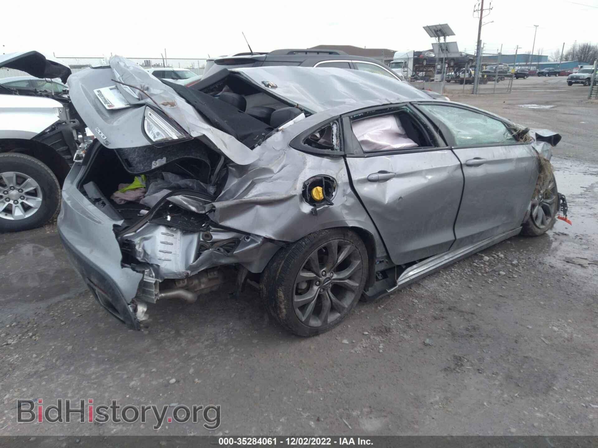 2016 CHRYSLER 200 - VIN: 1C3CCCBB6GN100383 - Фото 4