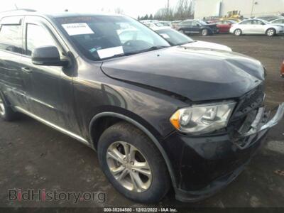 2011 Dodge DURANGO Crew, черный — VIN 1D4RE4GG8BC654039, IAAI
