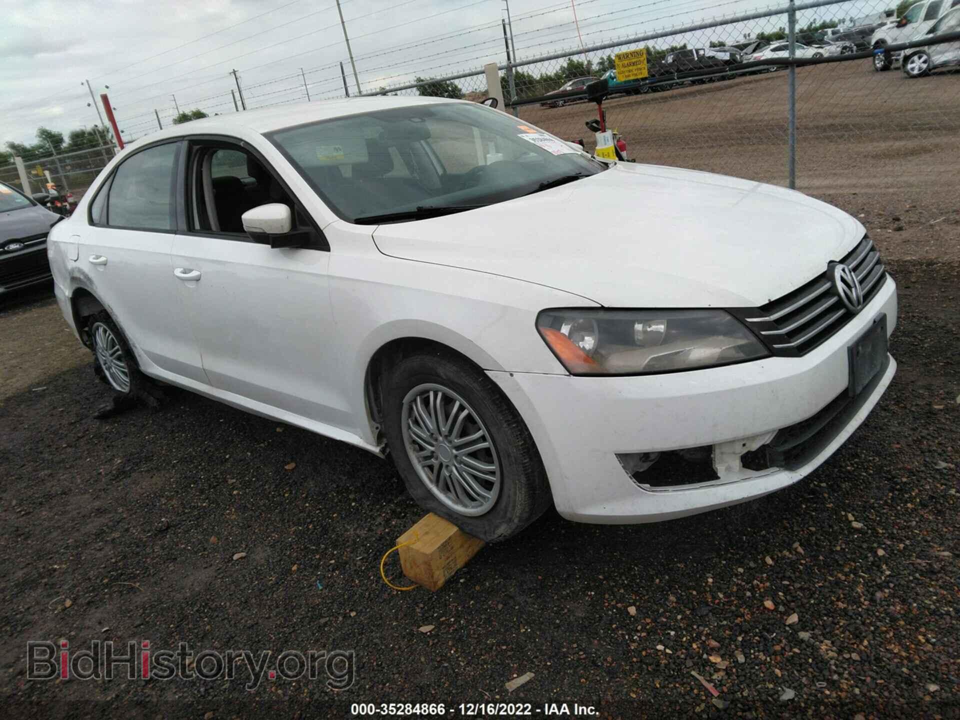 Photo 1VWAP7A35DC130357 - VOLKSWAGEN PASSAT 2013