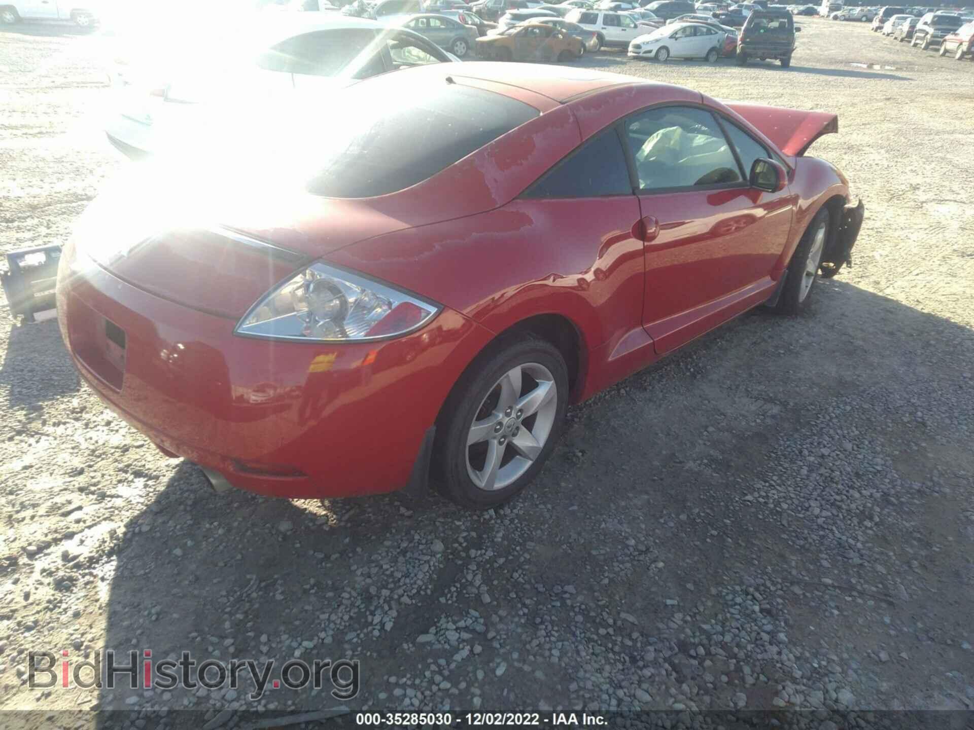 2007 MITSUBISHI ECLIPSE - VIN: 4A3AK24F47E037295 - Photo 4