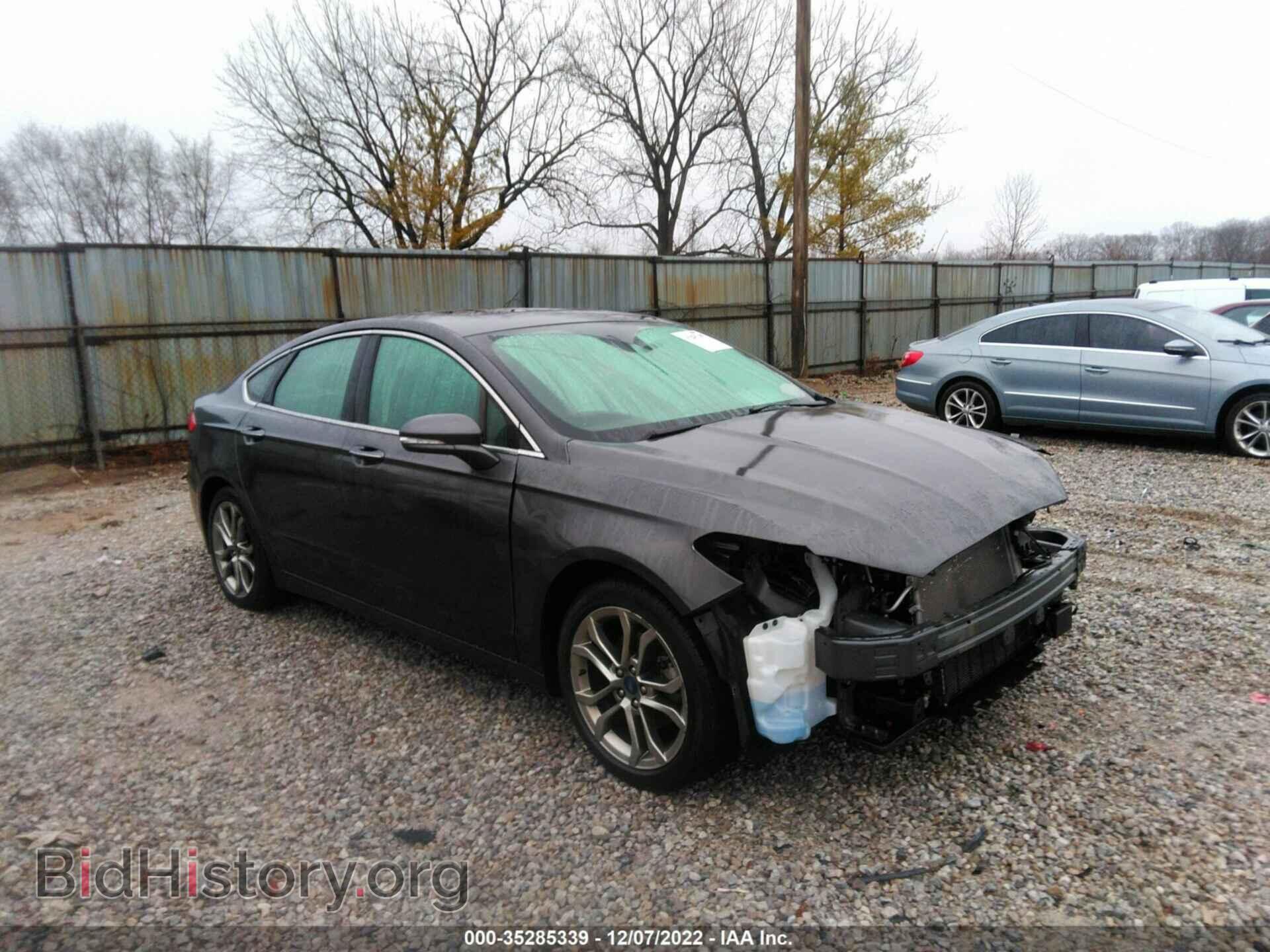 Фотография 3FA6P0CD0KR249296 - FORD FUSION 2019