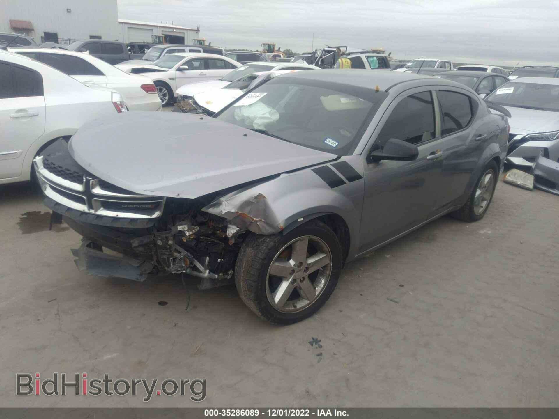 2013 DODGE AVENGER - VIN: 1C3CDZAB1DN517164 - Фото 2