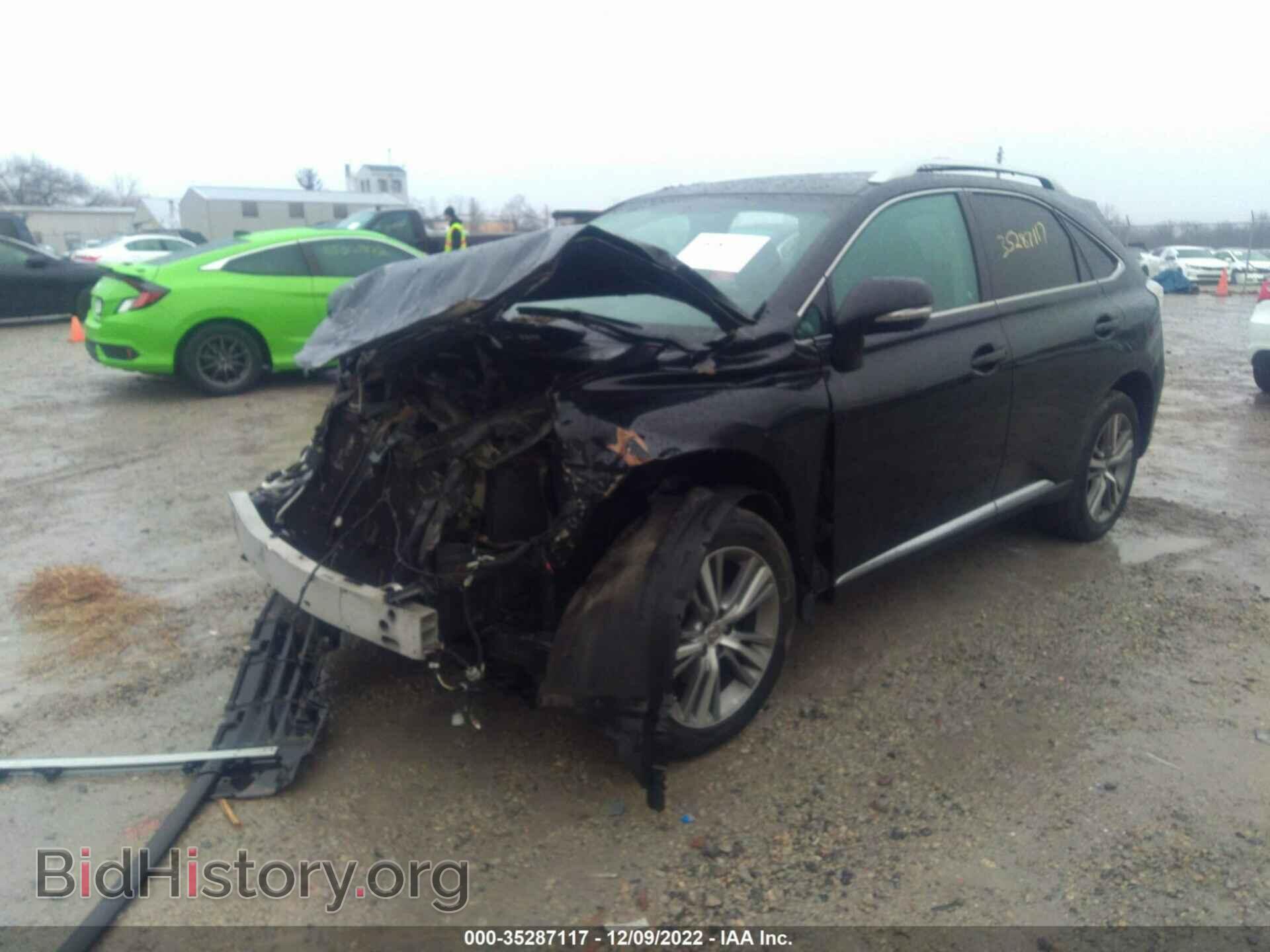 2015 LEXUS RX 350 - VIN: 2T2BK1BA2FC319599 - Фото 2