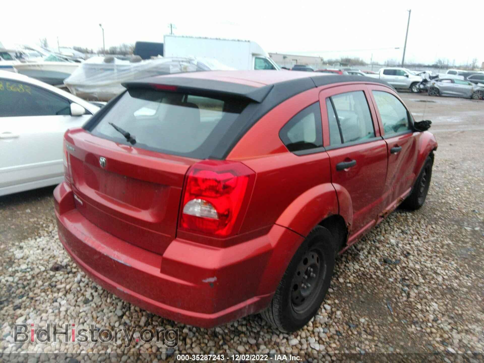 2007 DODGE CALIBER - VIN: 1B3HB28B57D126180 - Photo 4