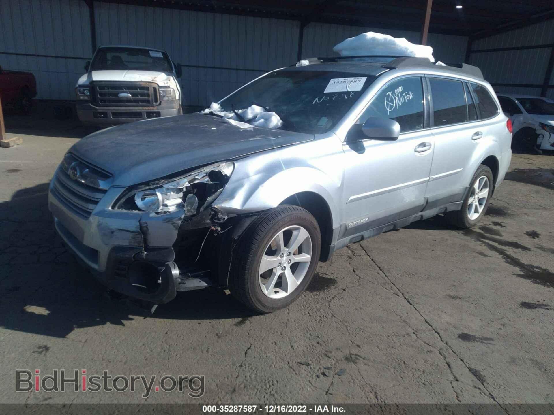 2013 SUBARU OUTBACK - VIN: 4S4BRBKC8D3212842 - Фото 2