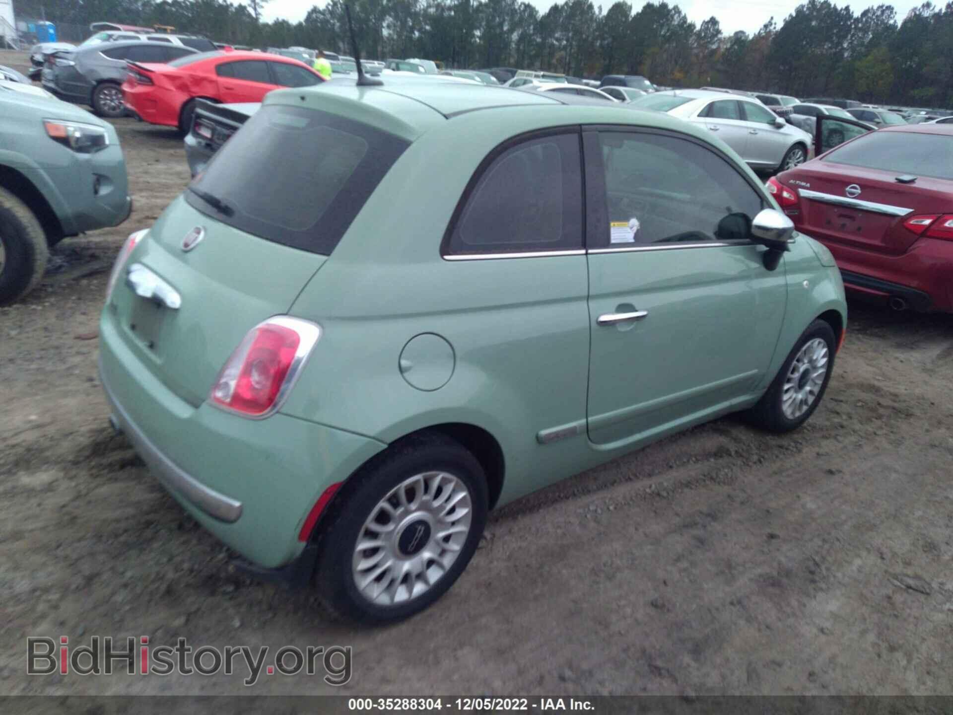 2015 FIAT 500 - VIN: 3C3CFFCR1FT647872 - Фото 4
