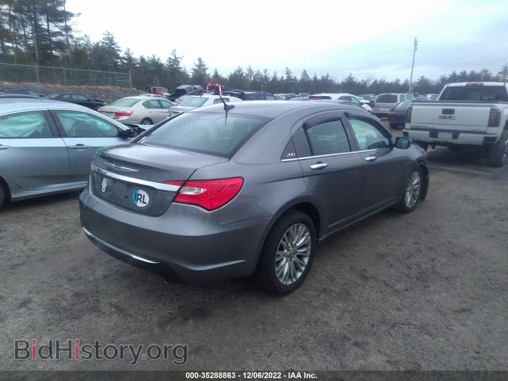 2012 CHRYSLER 200 - VIN: 1C3CCBCG4CN121103 - Фото 4