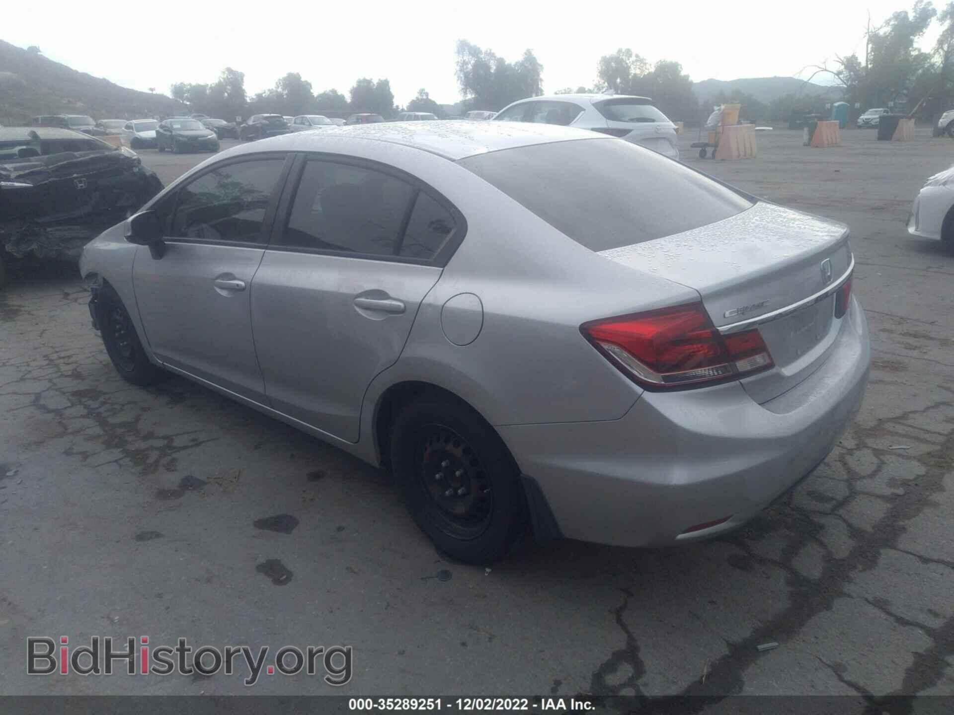 2013 HONDA CIVIC SDN - VIN: 19XFB2F55DE292132 - Фото 3